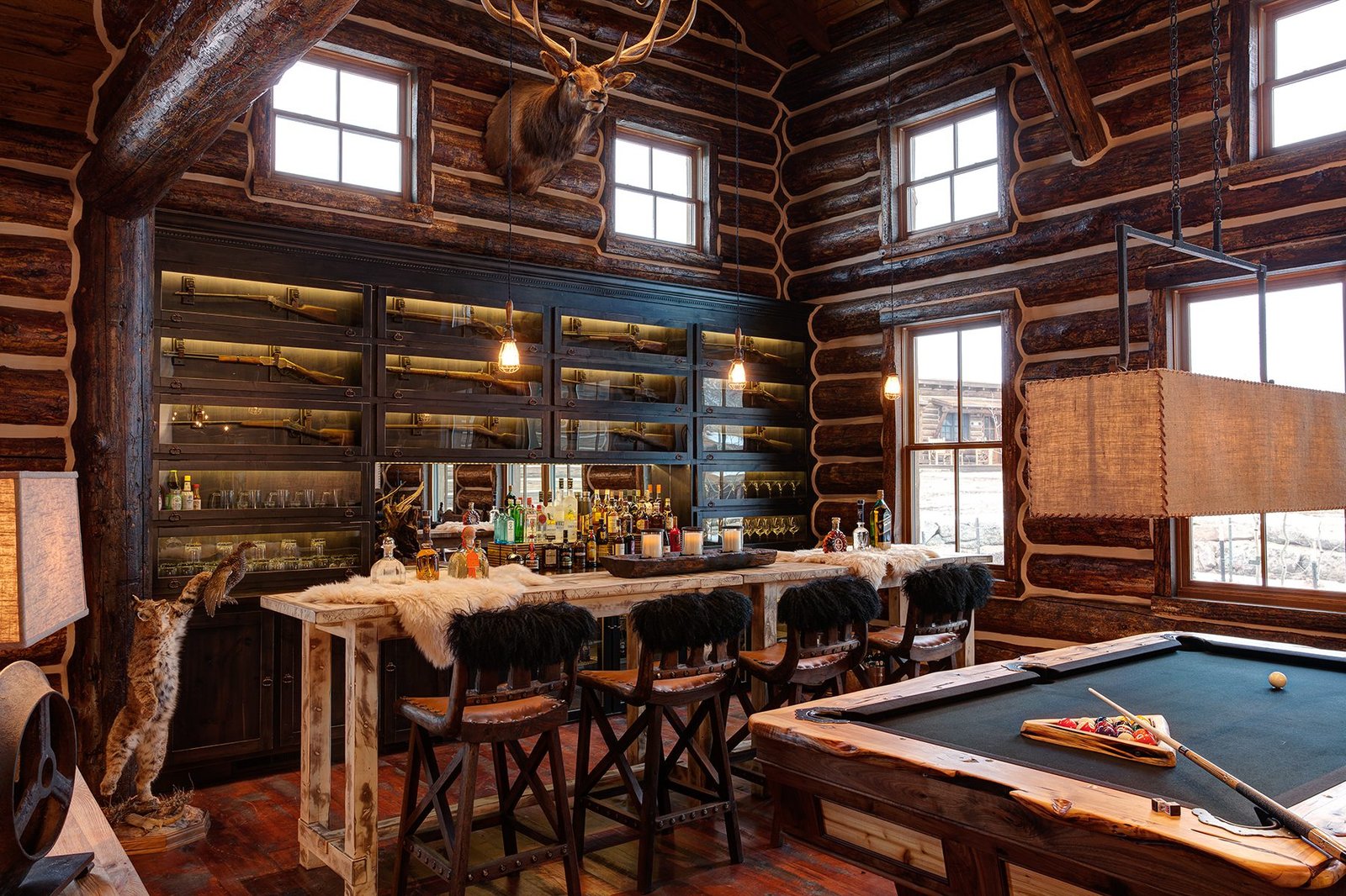 Magee Homestead at Brush Creek Ranch, at the table