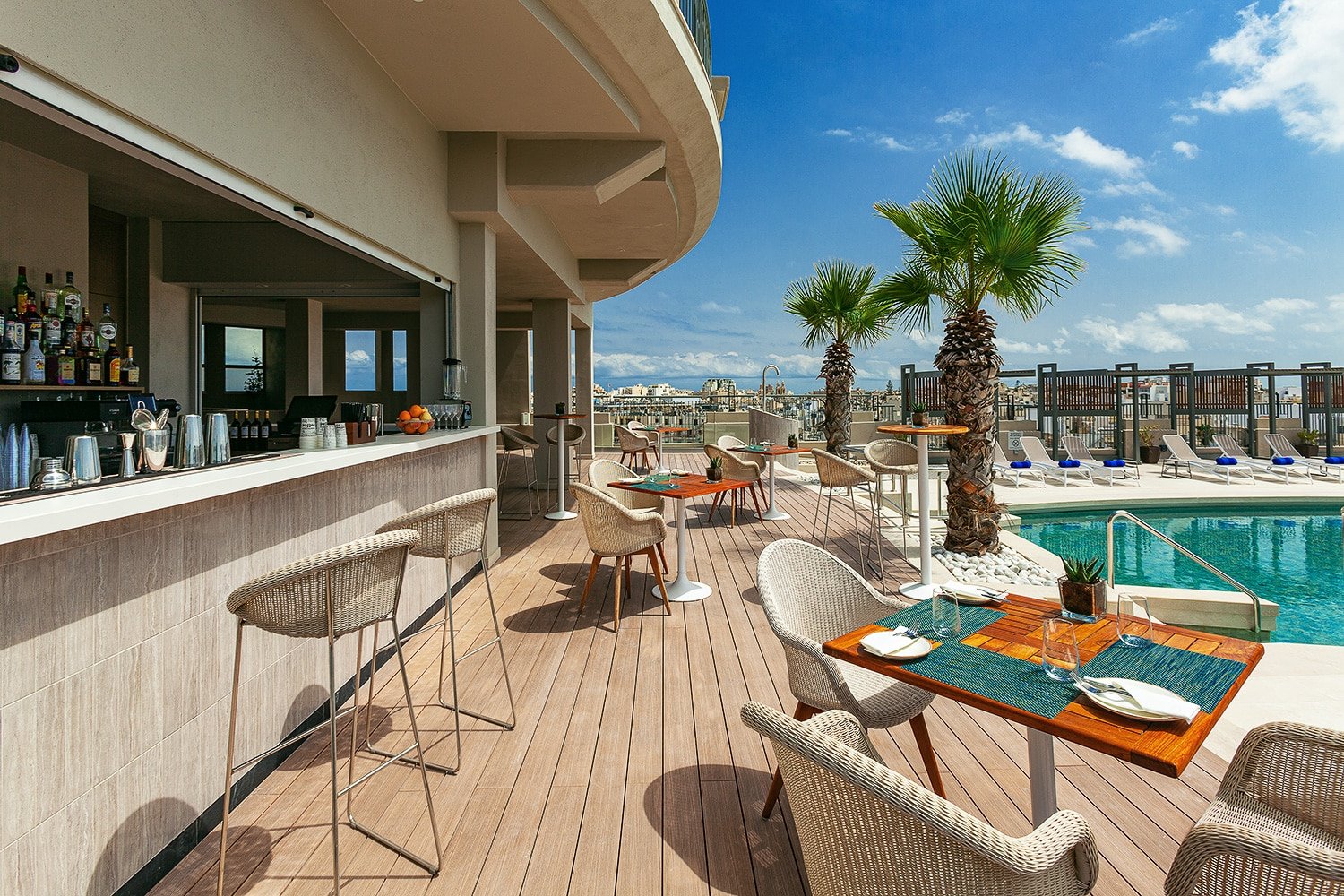 Malta Marriott Resort & Spa, at the table