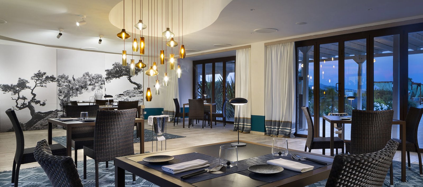 Baglioni Resort Sardinia, at the table