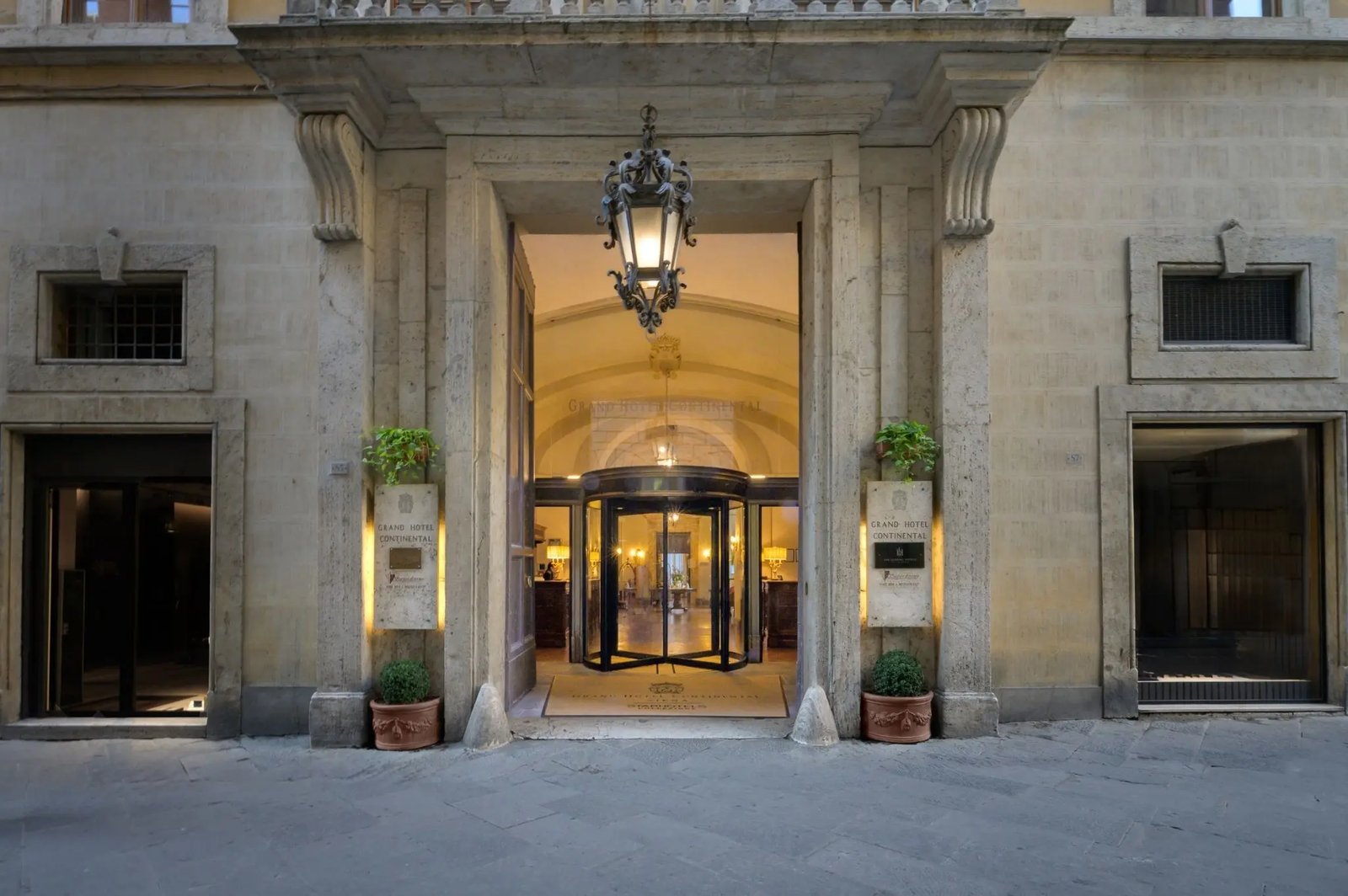 Grand Hotel Continental Siena, how it began