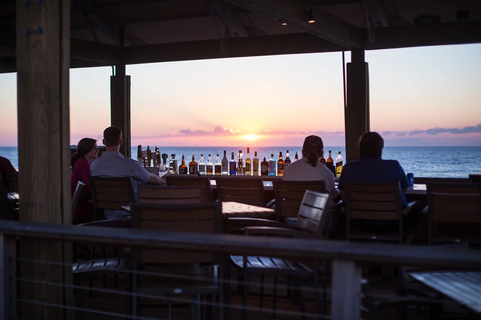 The Mansion at Ocean Edge, at the table