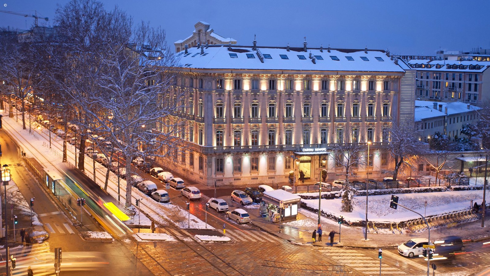 Hotel Château Monfort Milan — backstory