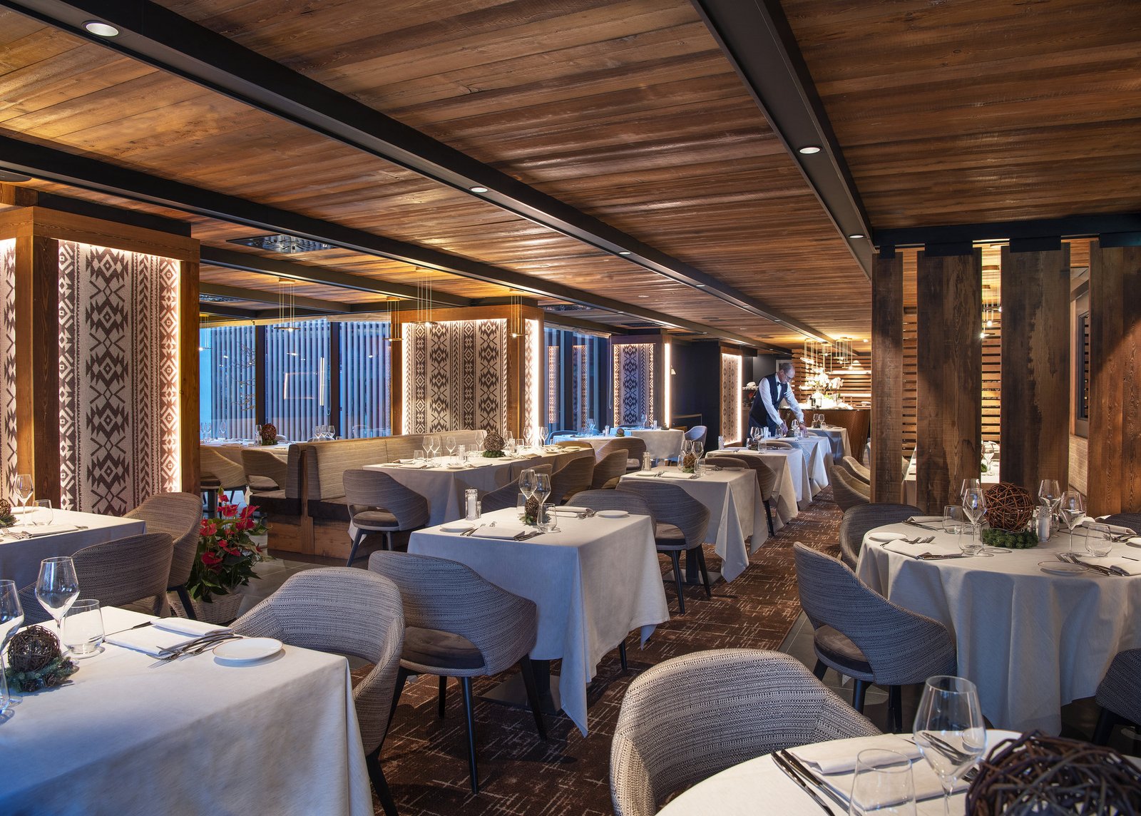 Le Massif Courmayeur, at the table