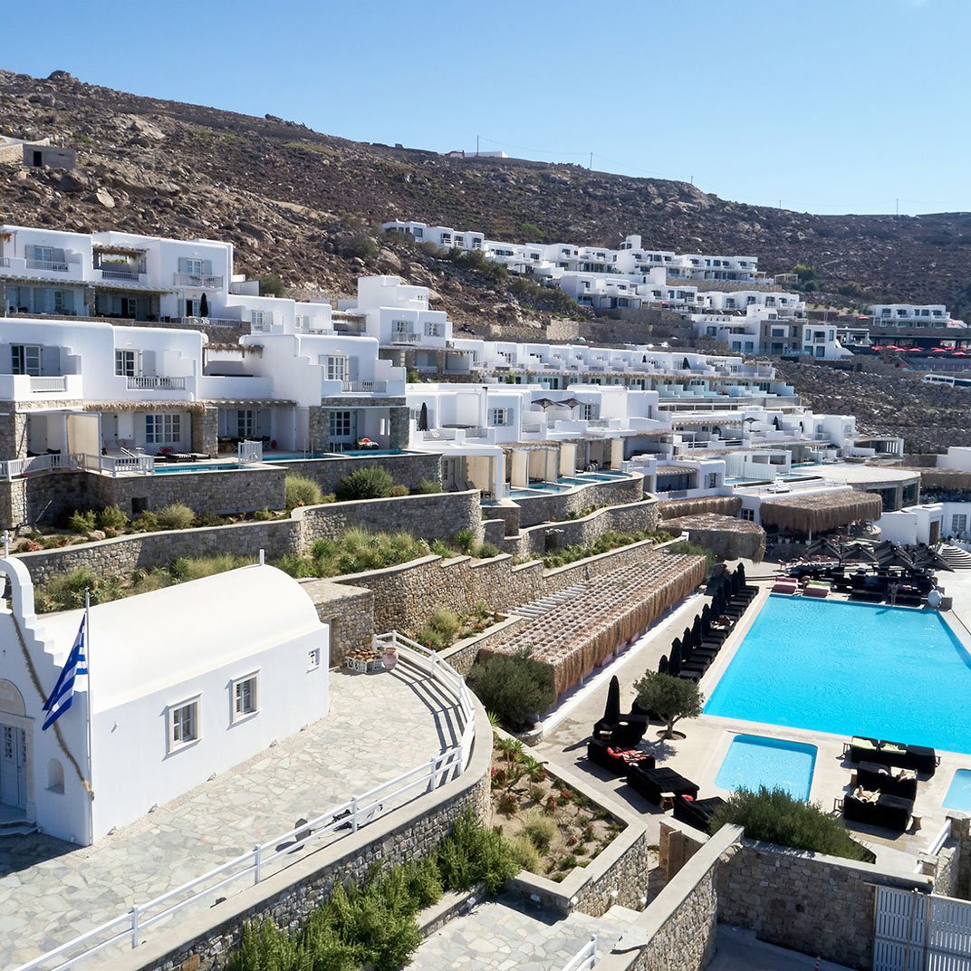 Myconian Villa Collection, backstory