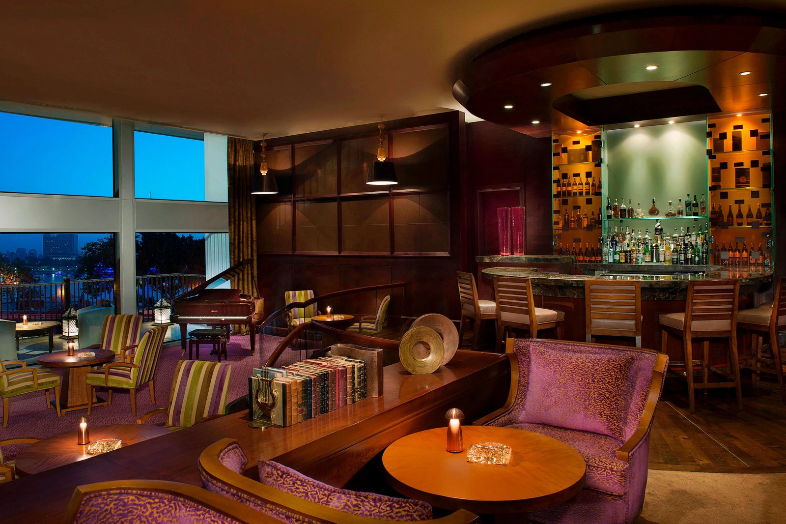 The Nile Ritz-Carlton, Cairo, at the table