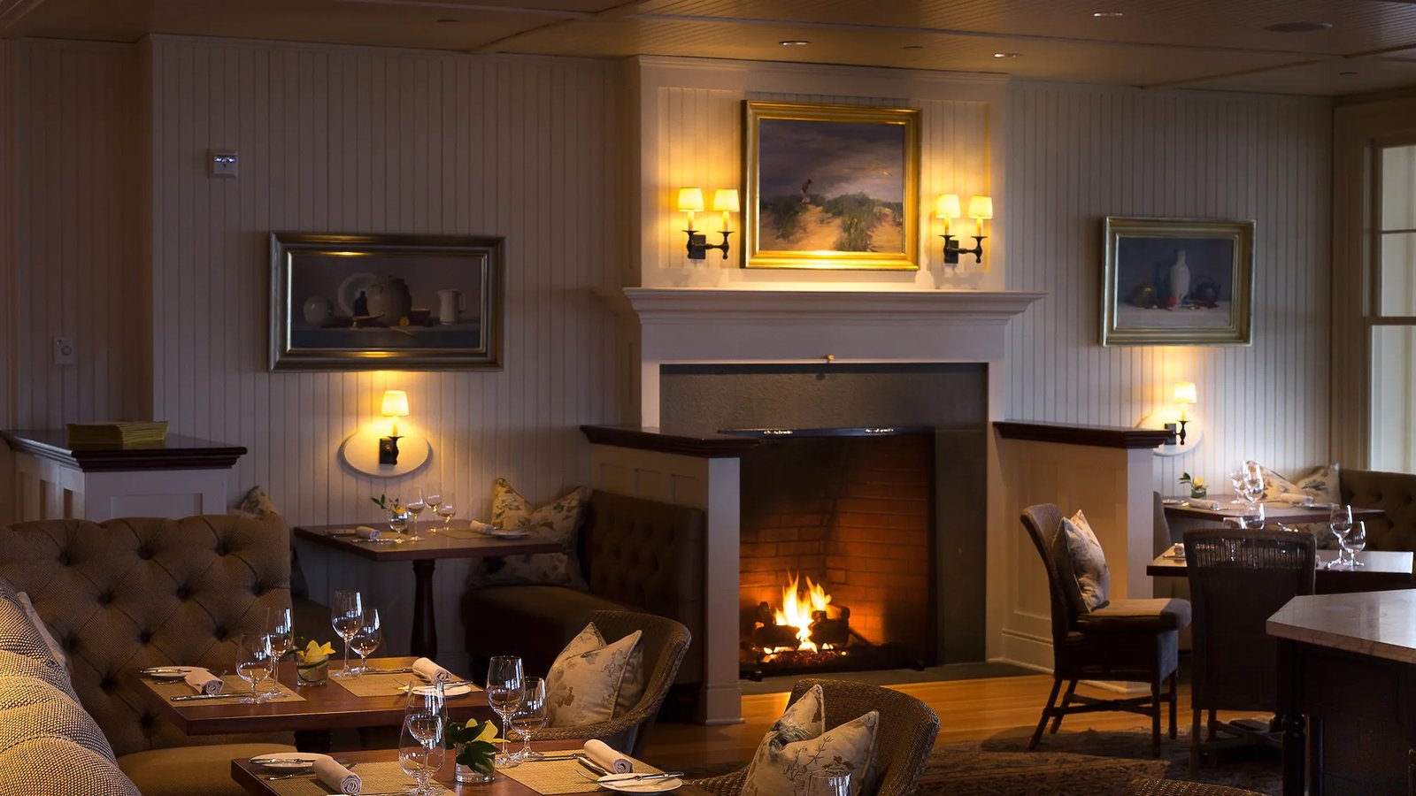 Ocean House, at the table