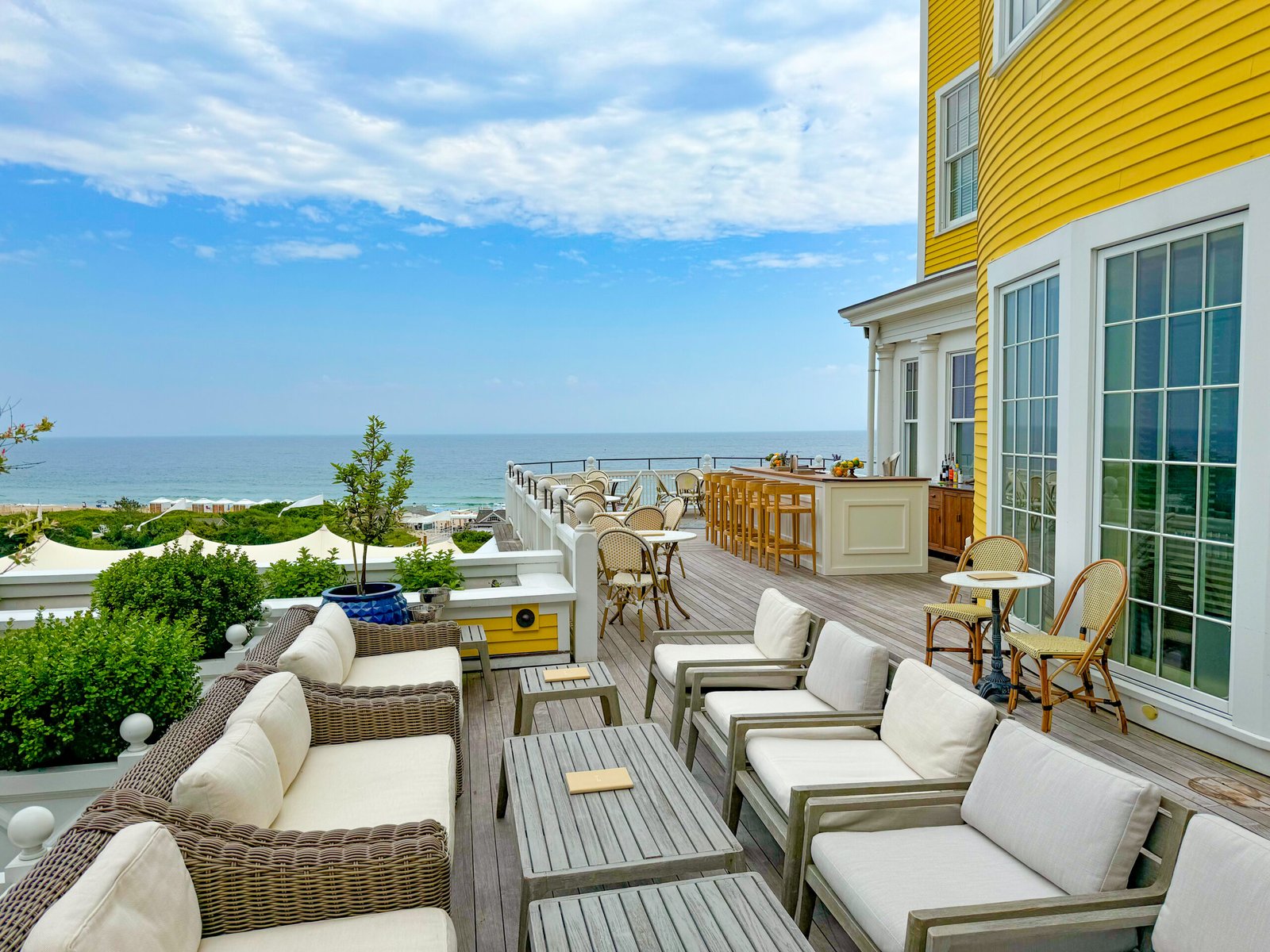 Ocean House, at the table