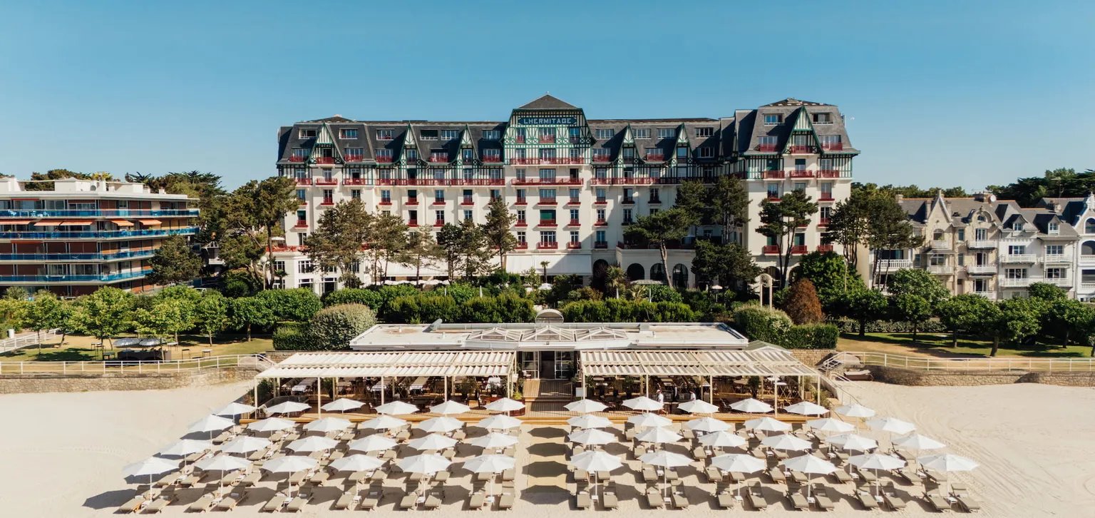 Hotel Barrière L'Hermitage La Baule, how it began