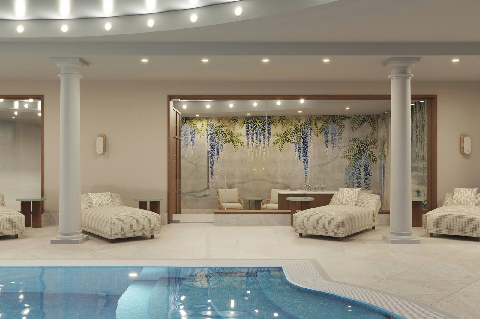 Palais Coburg, the pool