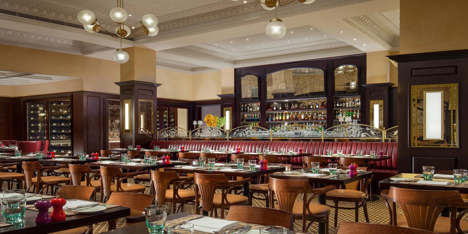The Parisian, at the table
