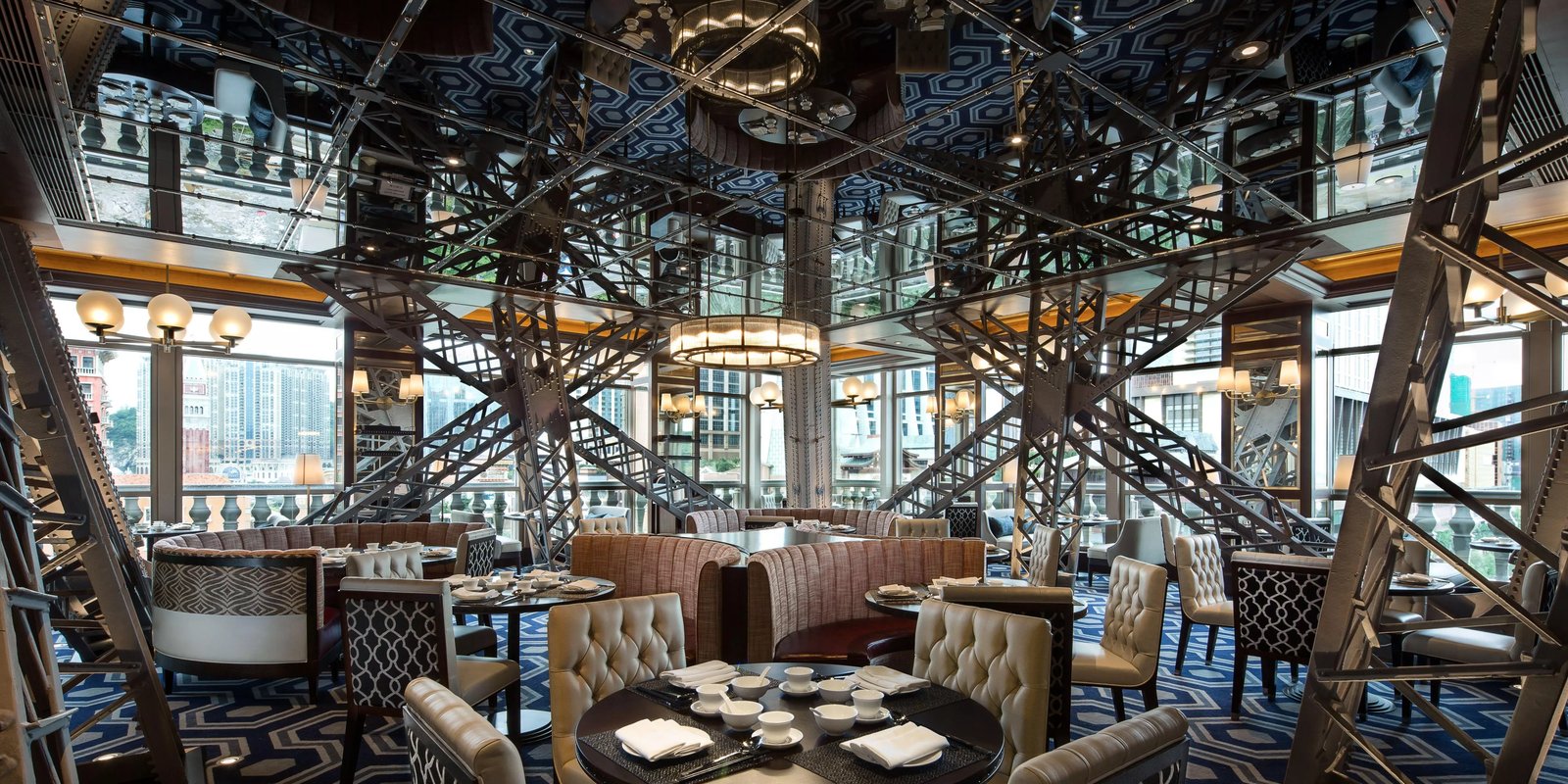 The Parisian, at the table