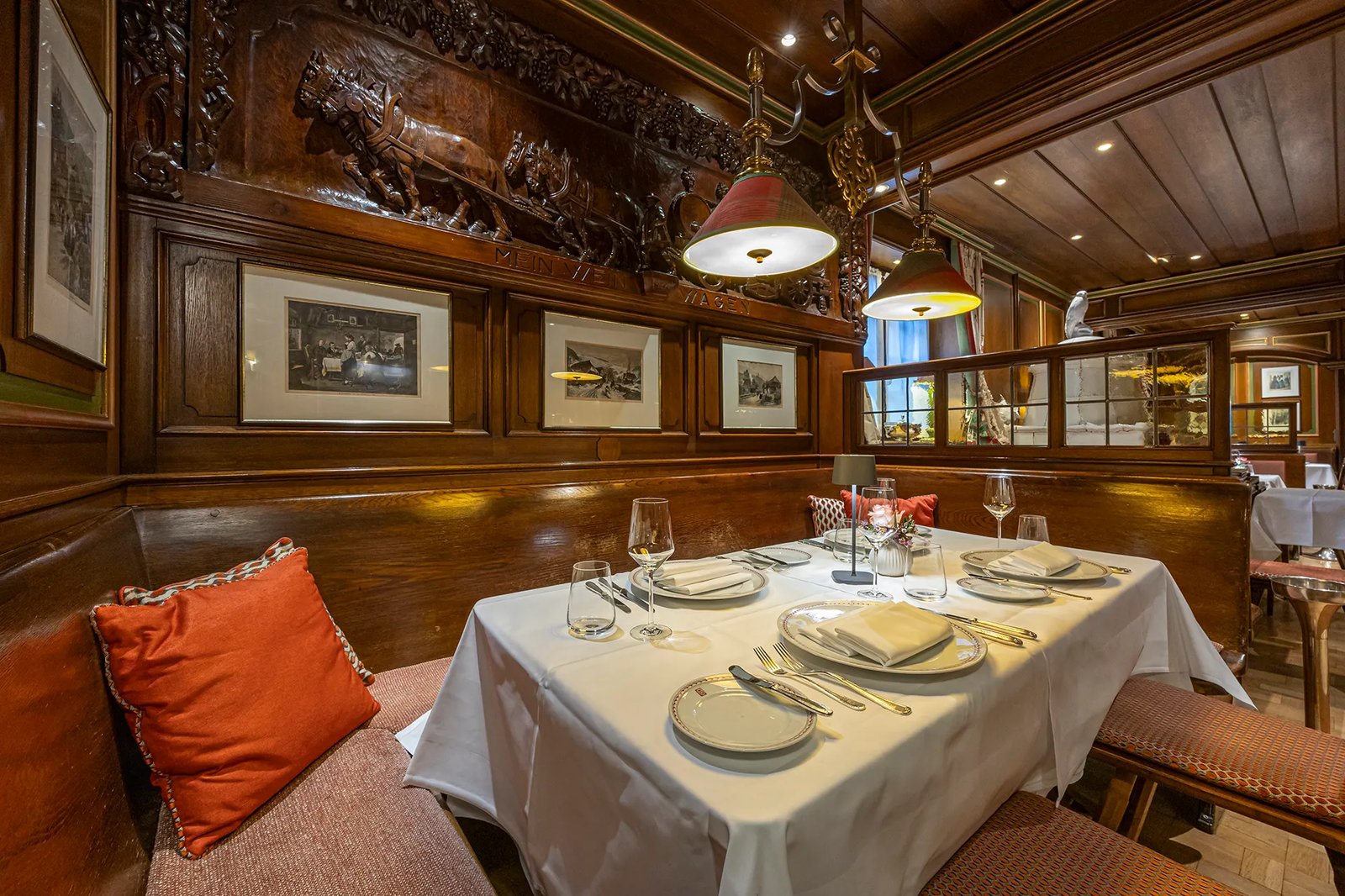 Colombi Hotel, zirbelstube