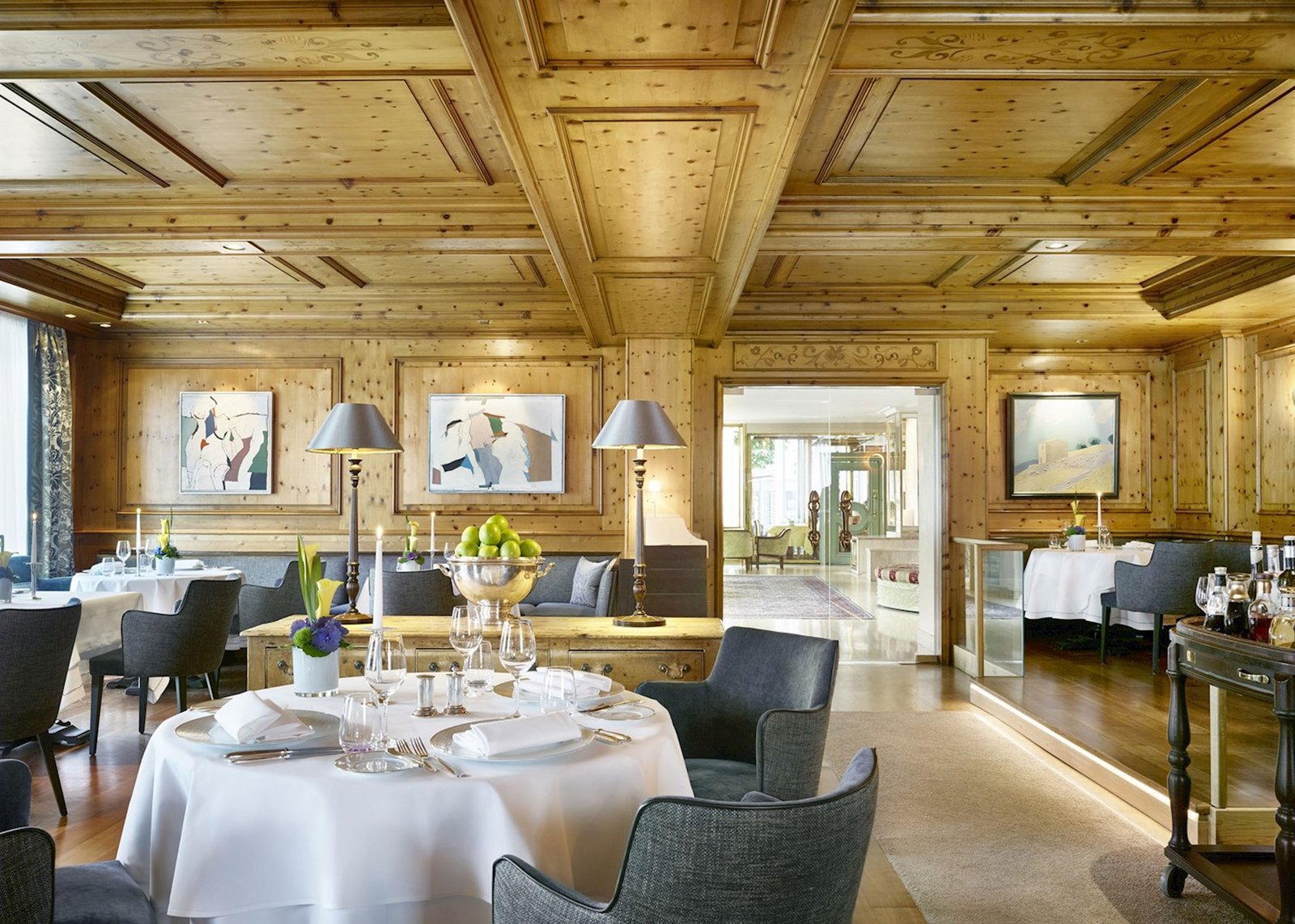 Colombi Hotel, zirbelstube