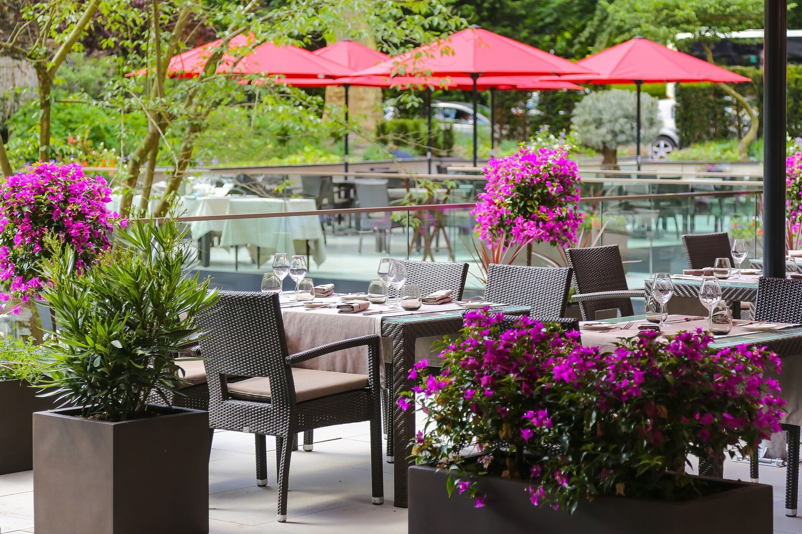 Le Royal Hotel Luxembourg, at the table