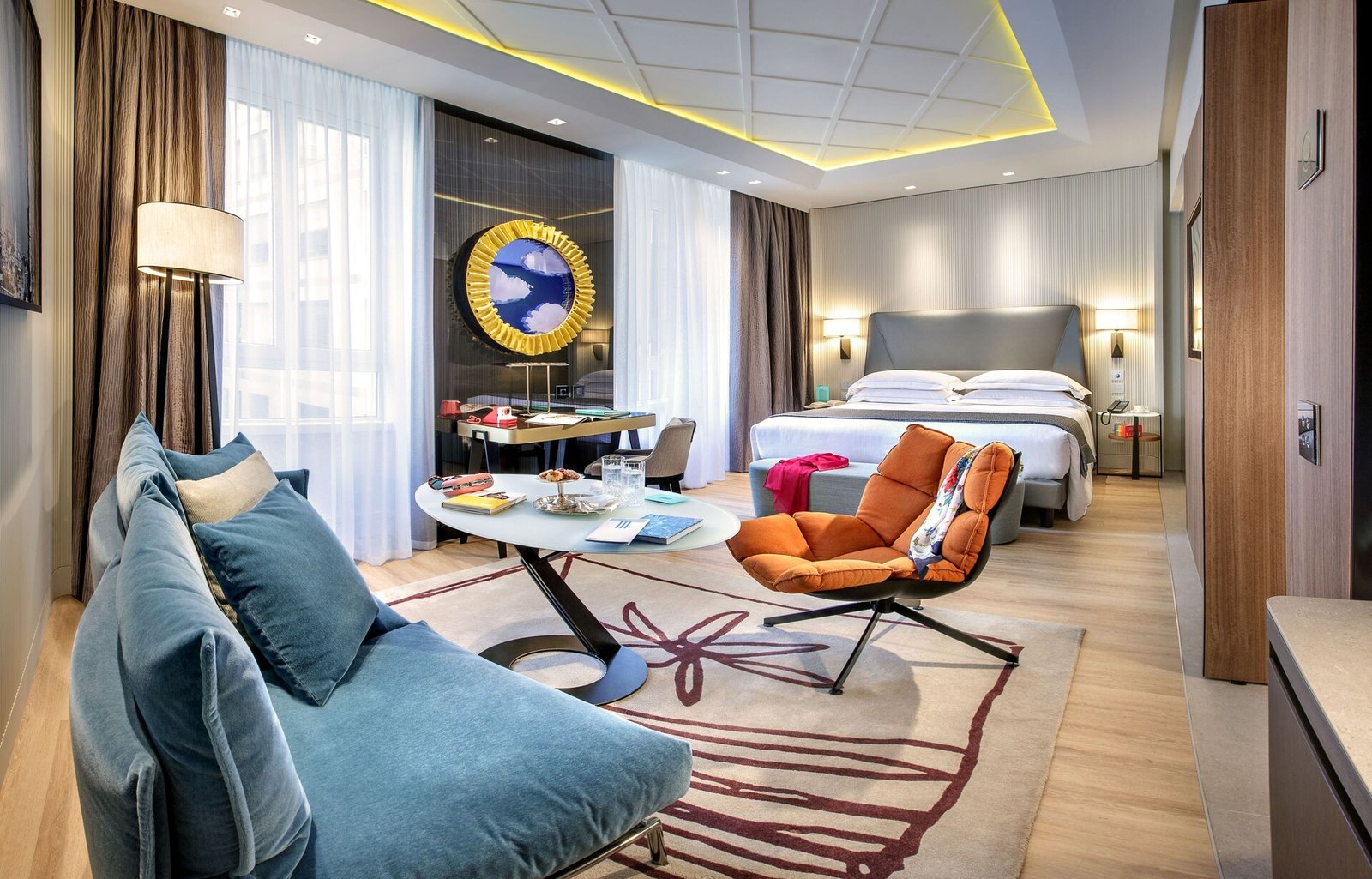 Hotel Cavour — rooms