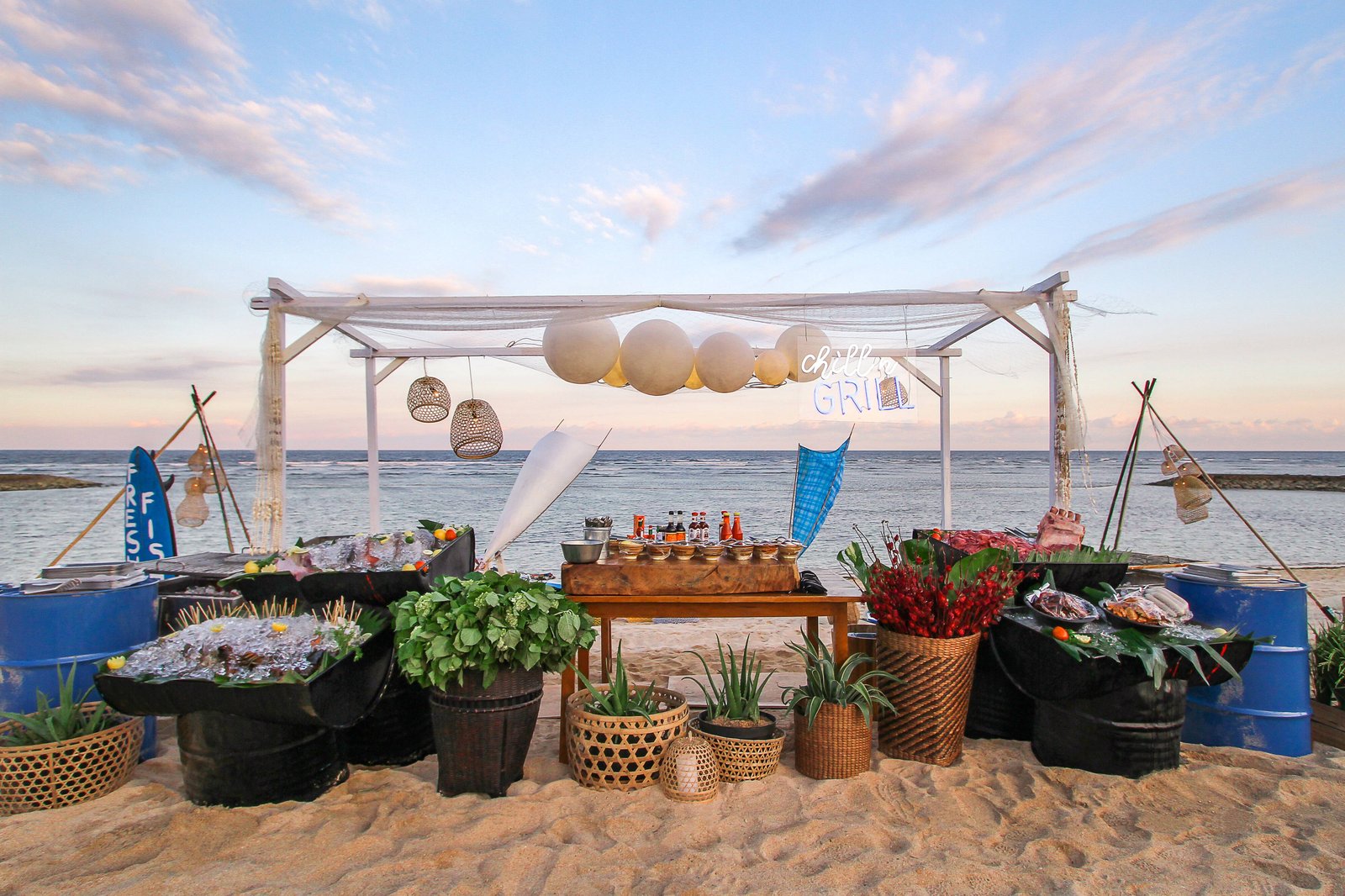The Ritz-Carlton, Bali, at the table