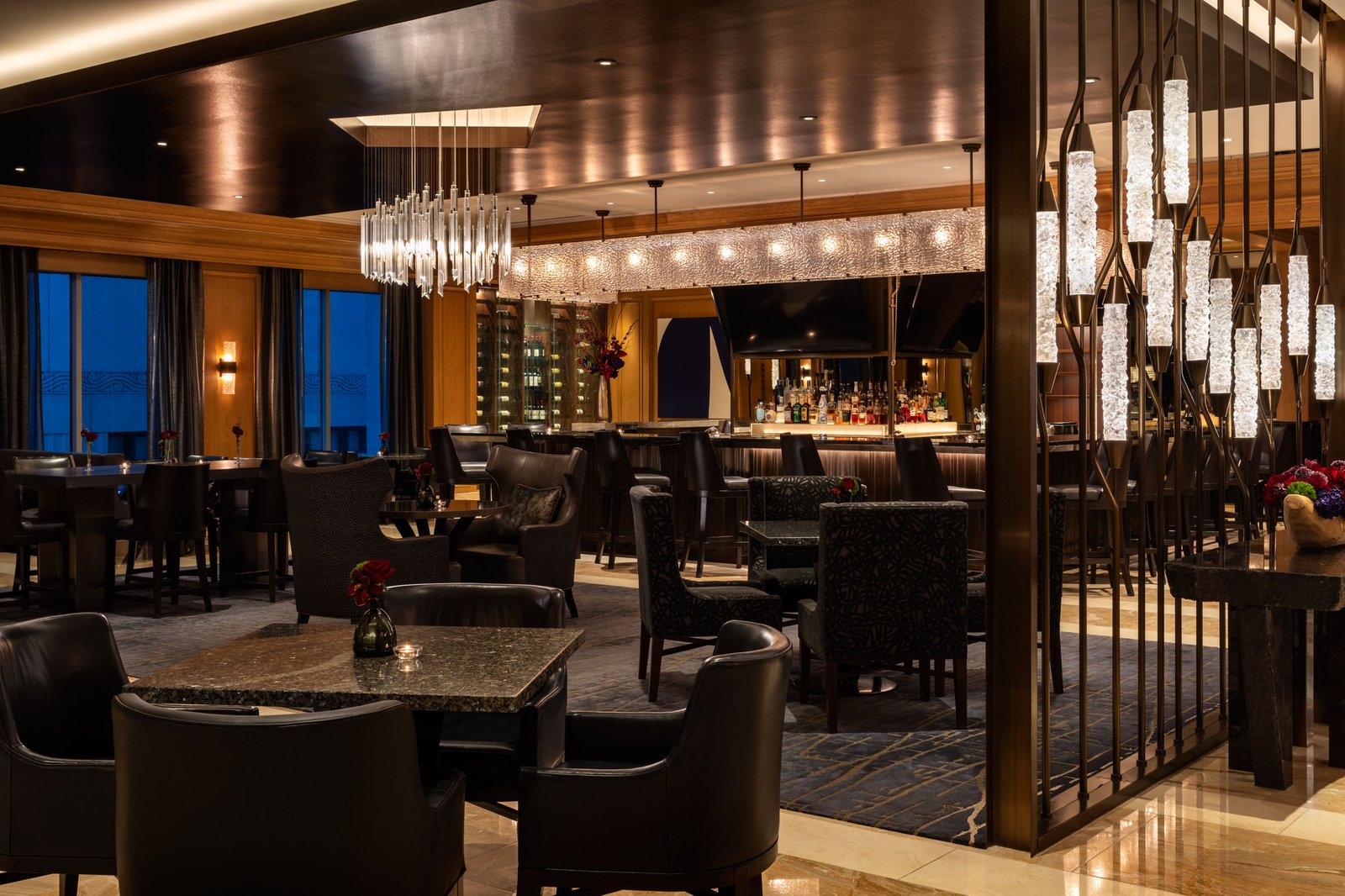 The Ritz-Carlton, Cleveland, turn bar + kitchen