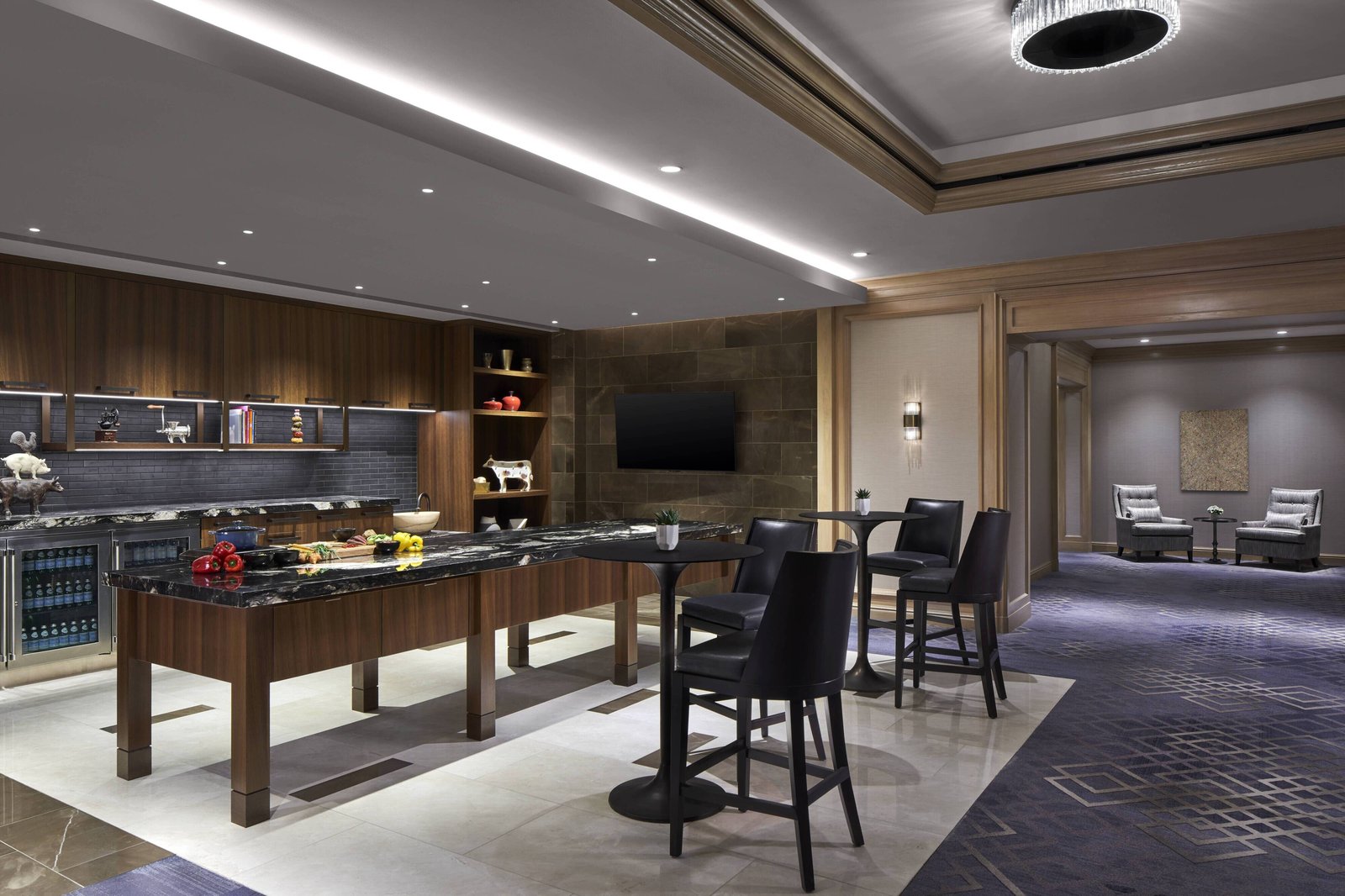 The Ritz-Carlton, Cleveland, at the table