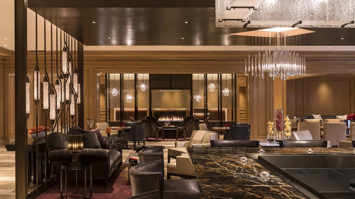 The Ritz-Carlton, Cleveland, turn bar + kitchen