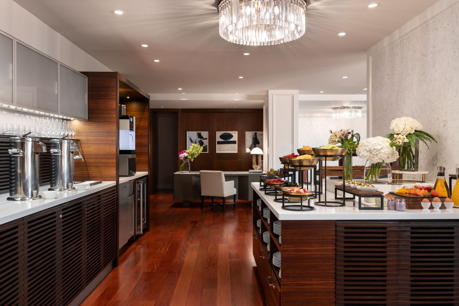 The Ritz-Carlton, Dallas, at the table