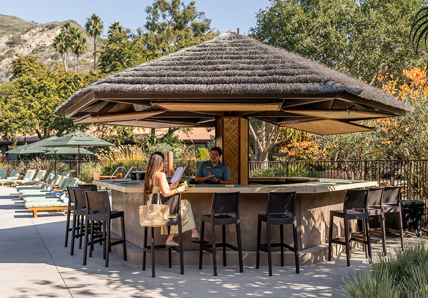 The Ranch at Laguna Beach, at the table