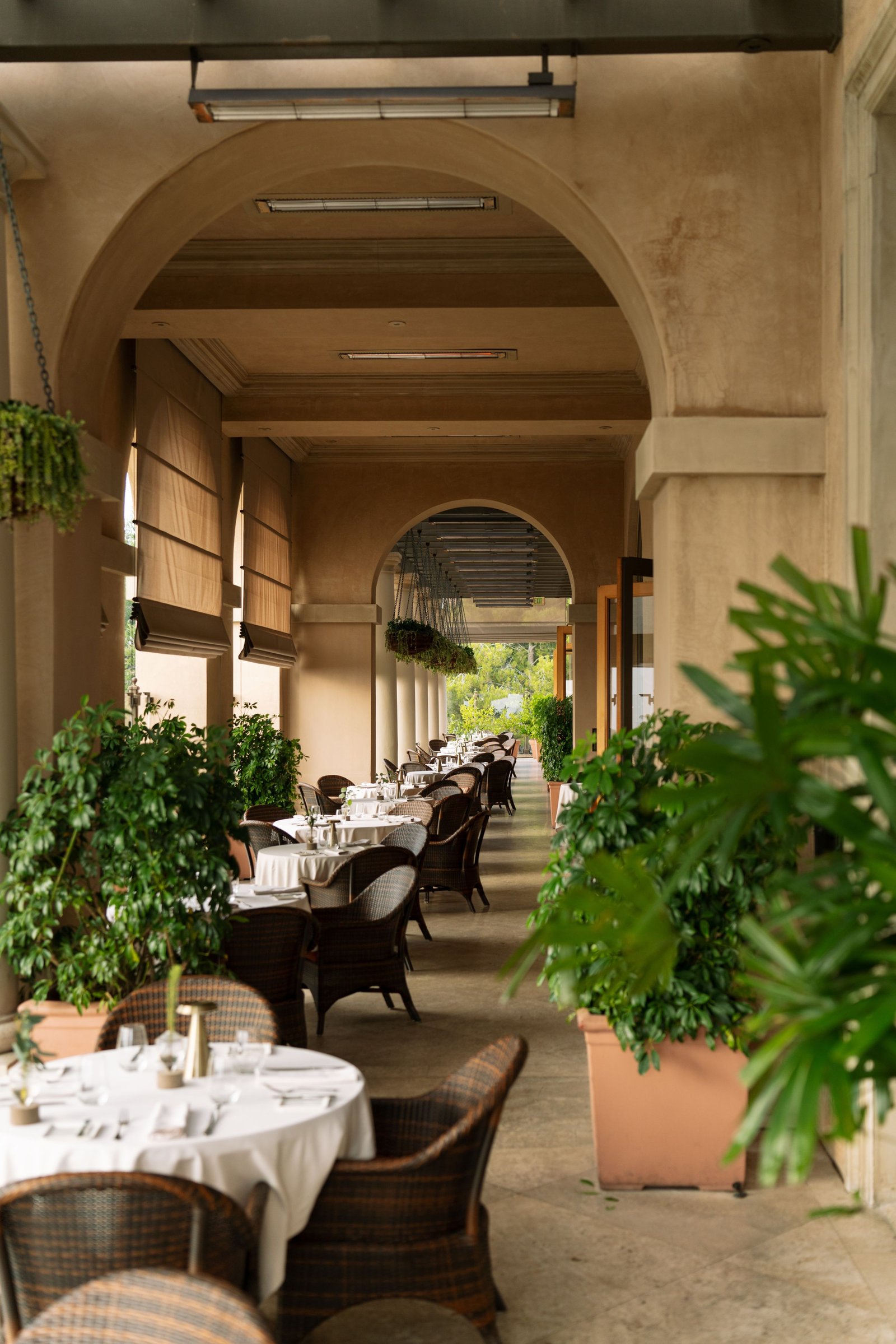 The Resort at Pelican Hill, at the table