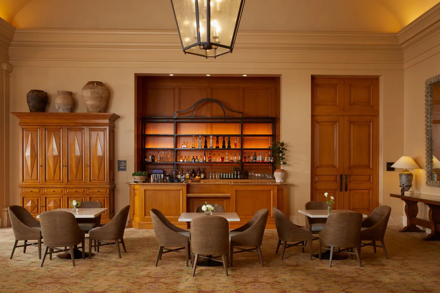 The Resort at Pelican Hill, at the table