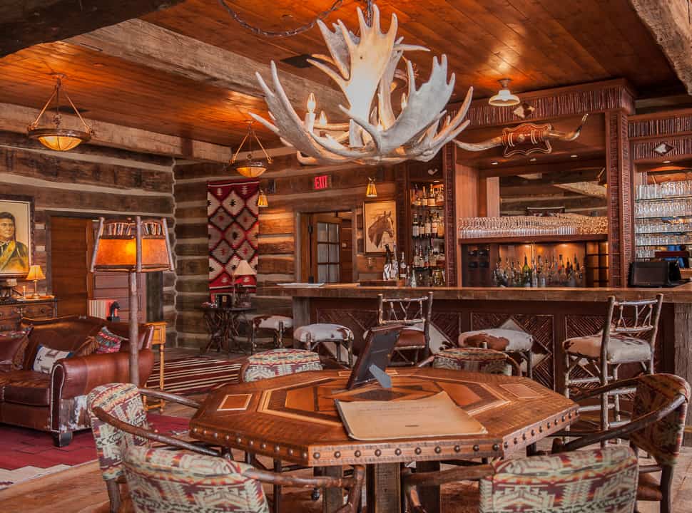 The Ranch at Rock Creek, the silver dollar saloon
