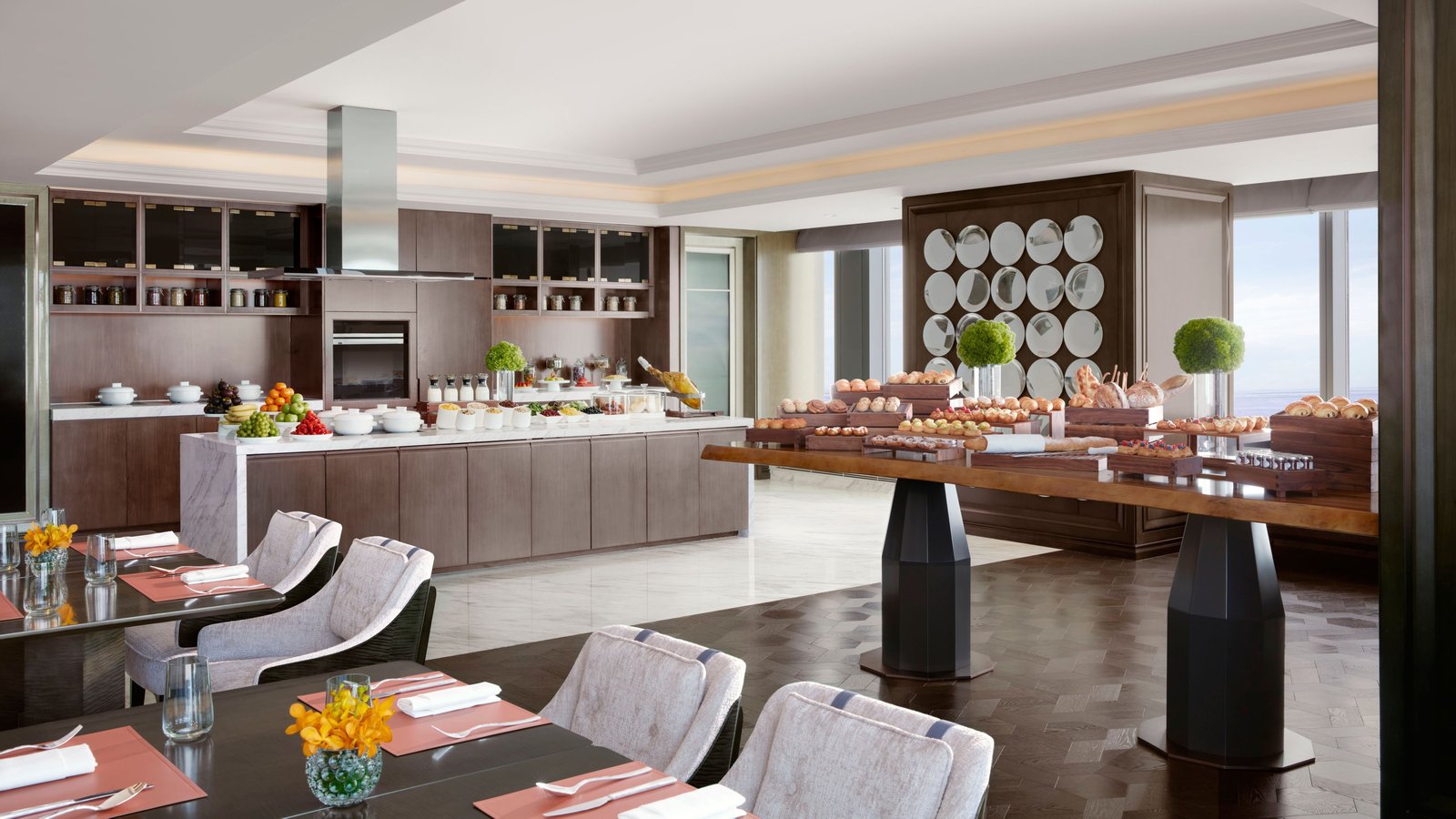 The Ritz-Carlton, Harbin, at the table