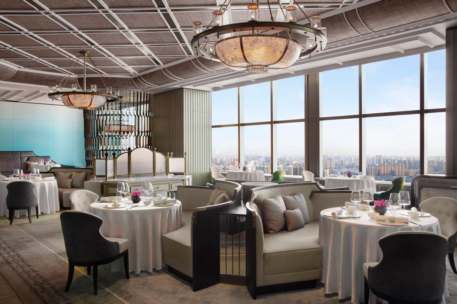 The Ritz-Carlton, Harbin, at the table
