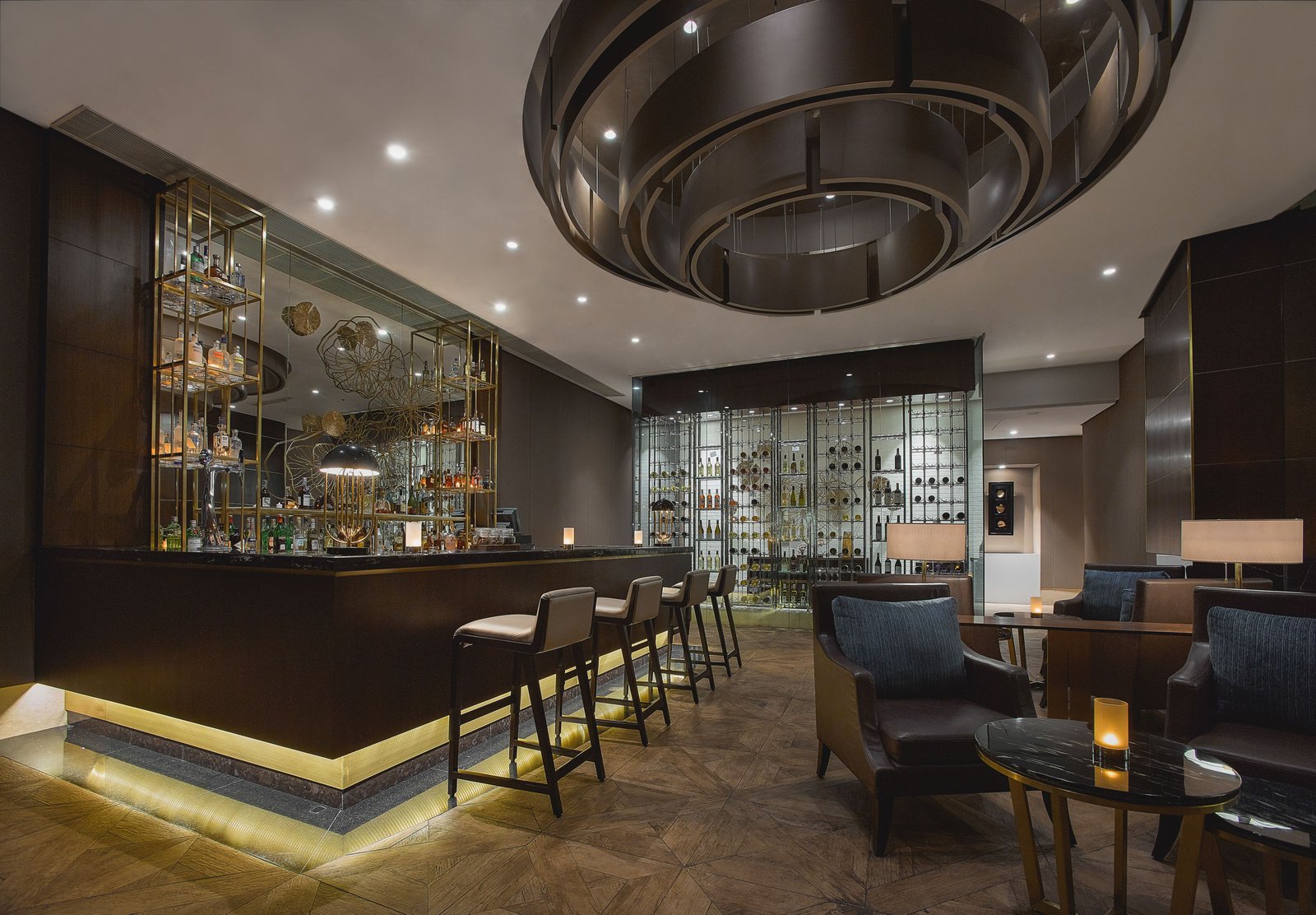 The Ritz-Carlton Jakarta, Pacific Place, at the table