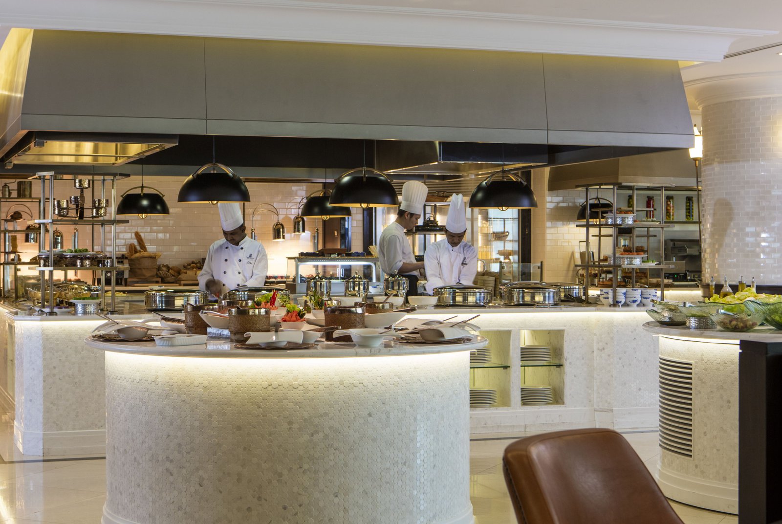 The Ritz-Carlton, Kuala Lumpur, at the table