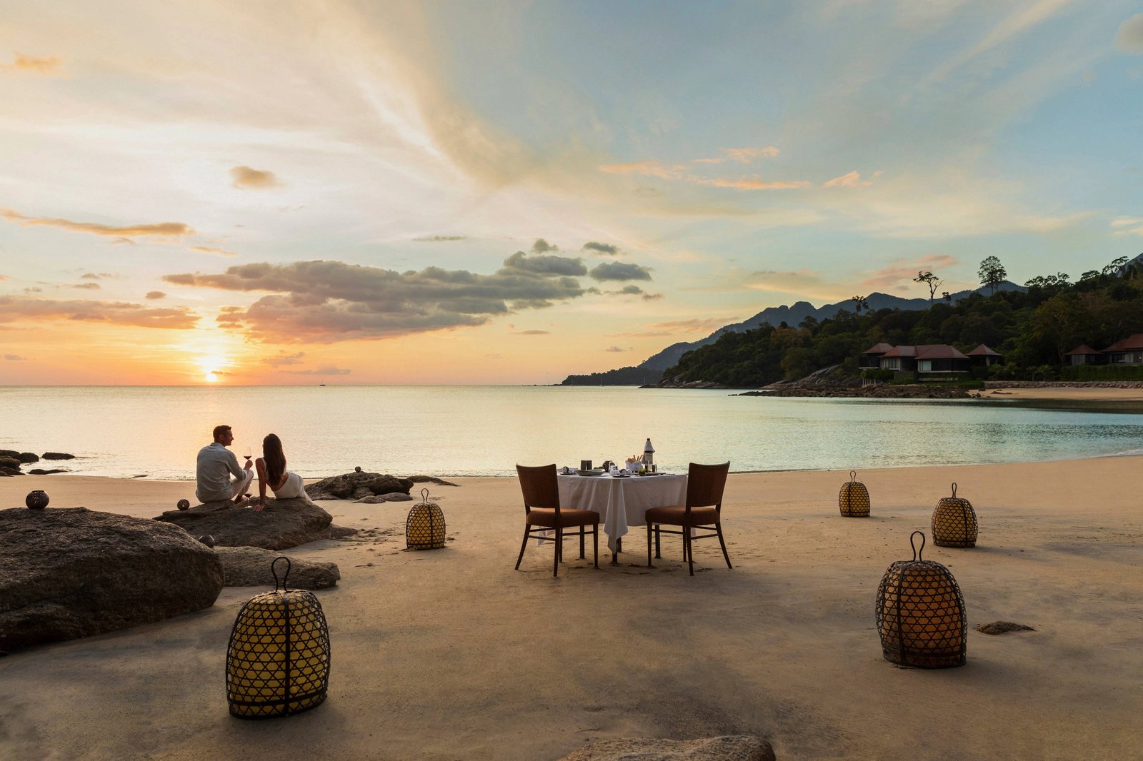 The Ritz-Carlton, Langkawi, at the table