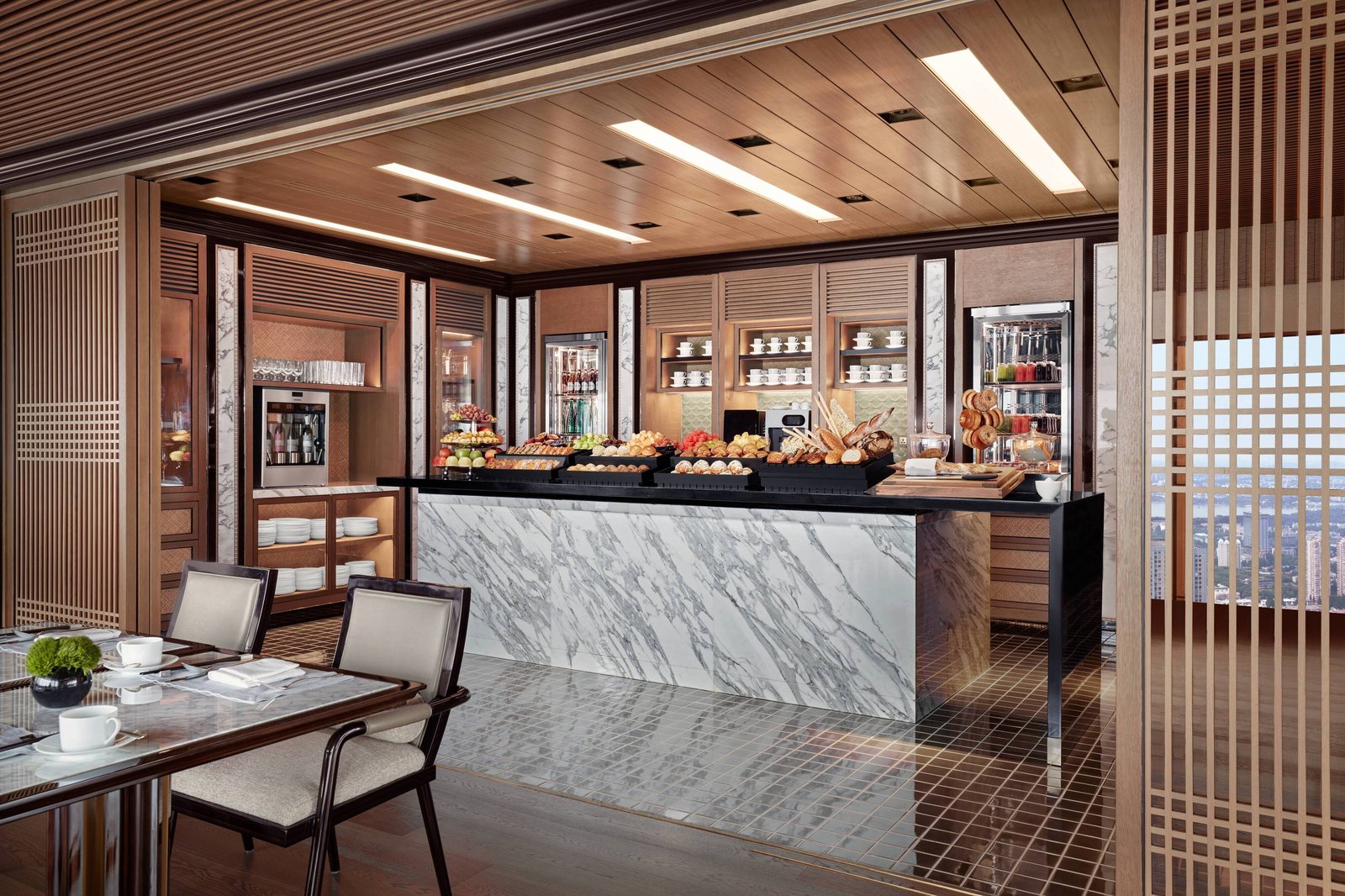 The Ritz-Carlton, Nanjing, the ritz-carlton club lounge
