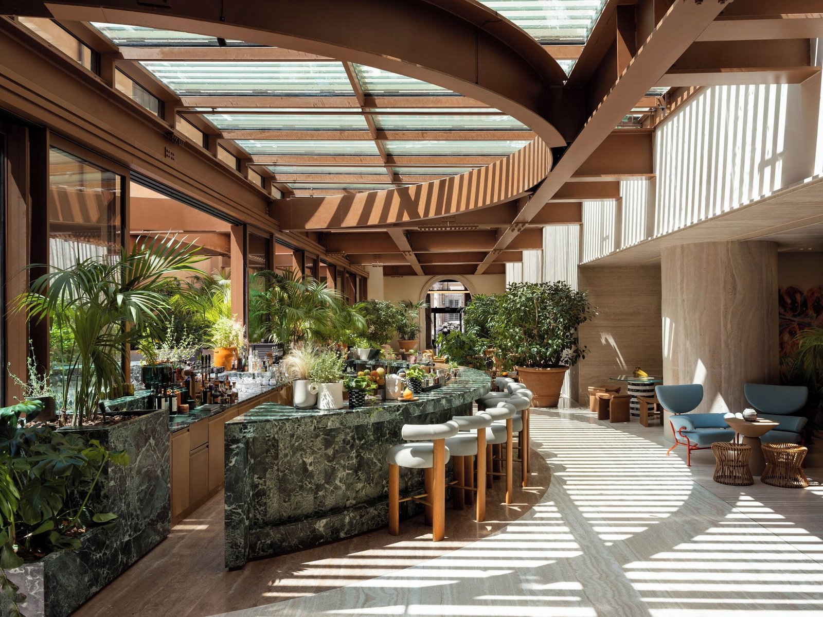 Six Senses Rome, at the table