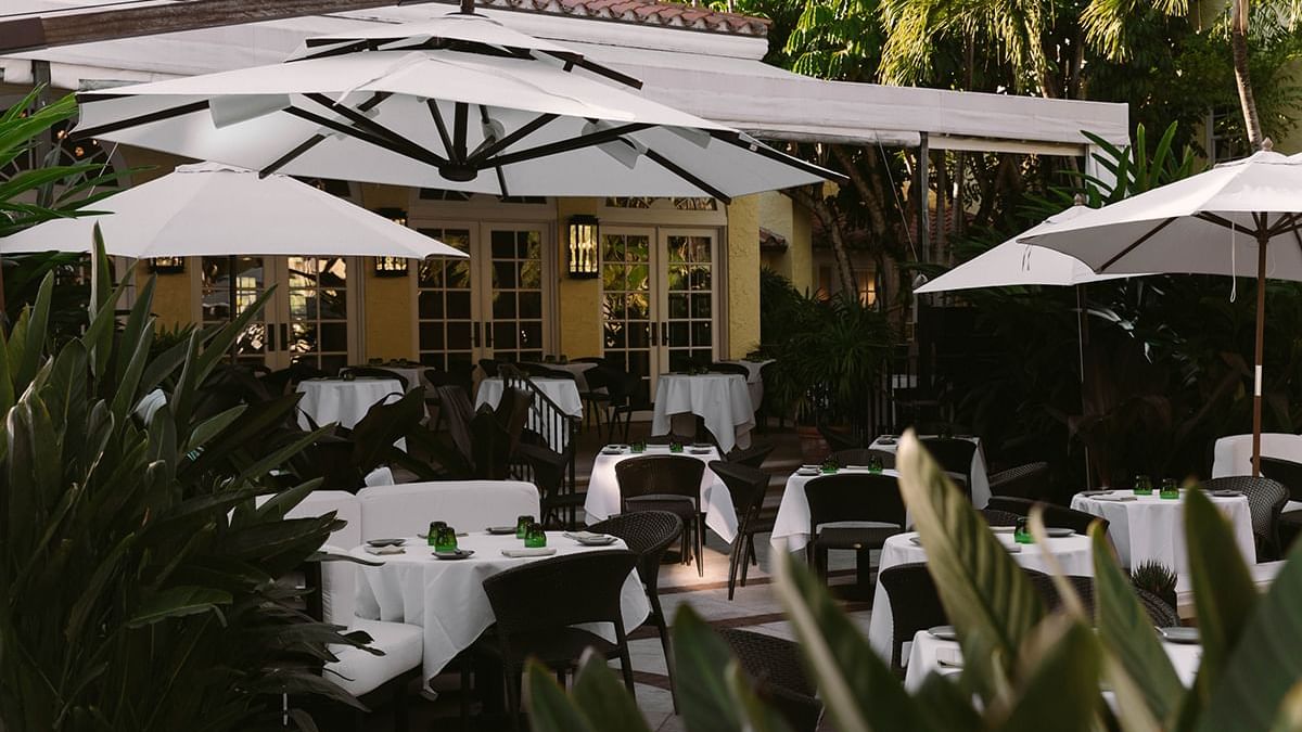 The Brazilian Court Hotel & Beach Club, café boulud palm beach