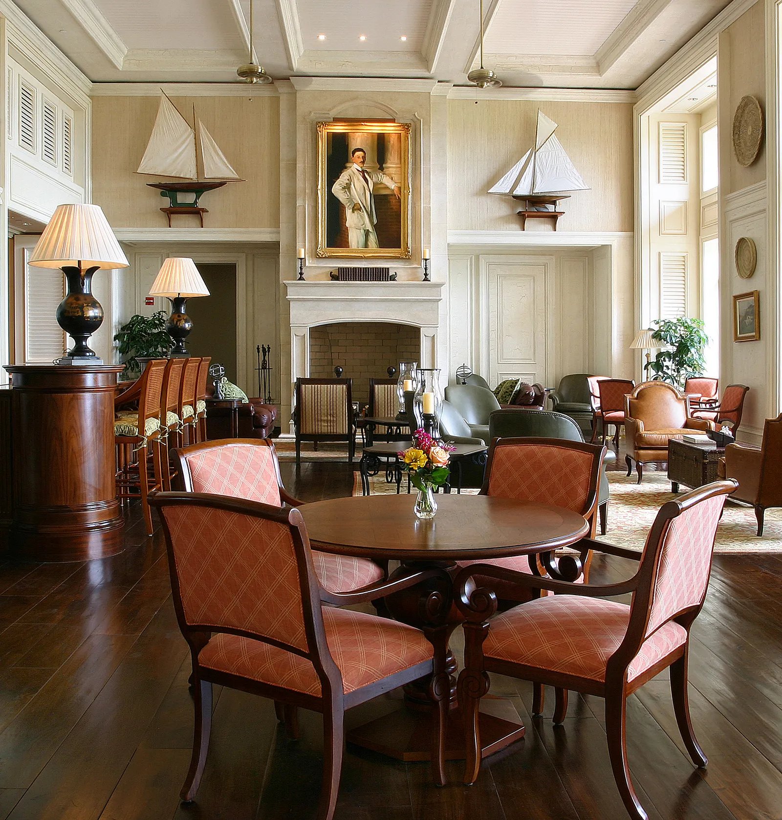 The Sanctuary at Kiawah Island Golf Resort, at the table