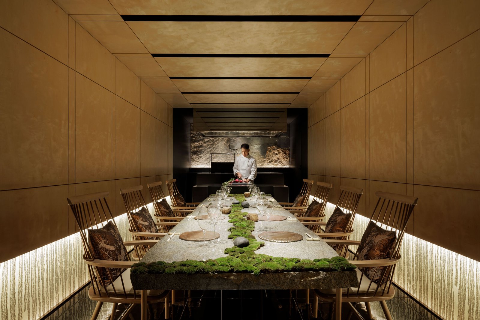 The Ritz-Carlton Kyoto, at the table