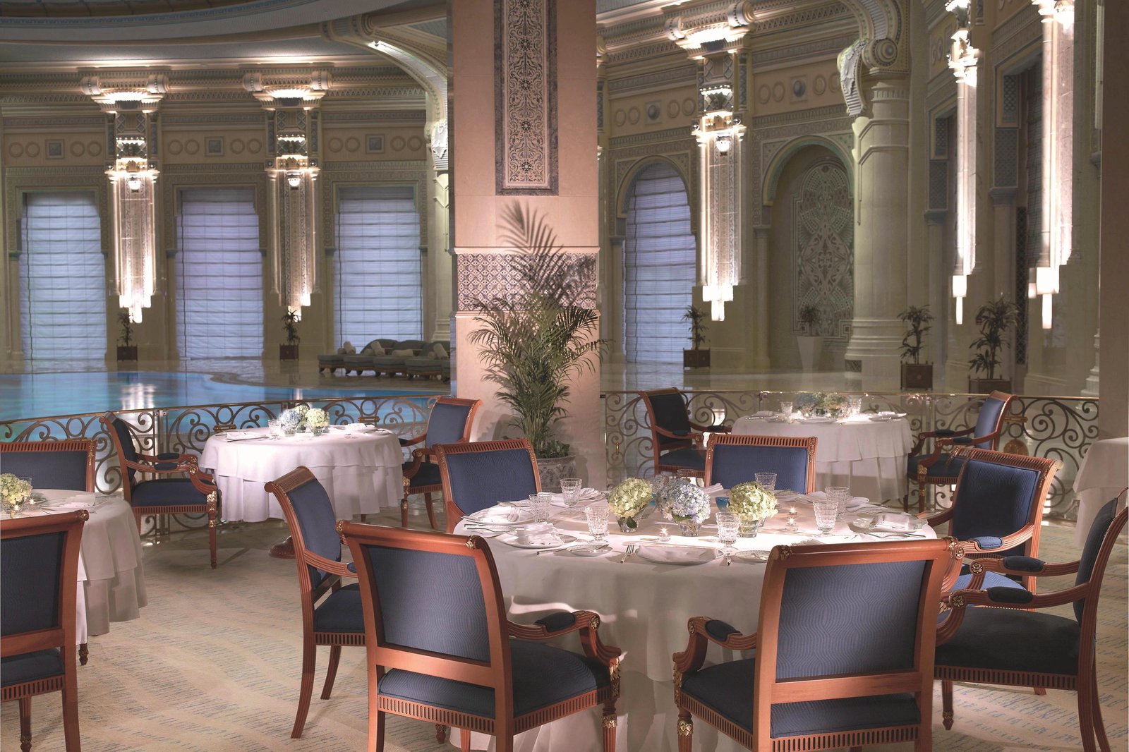The Ritz-Carlton, Riyadh, at the table