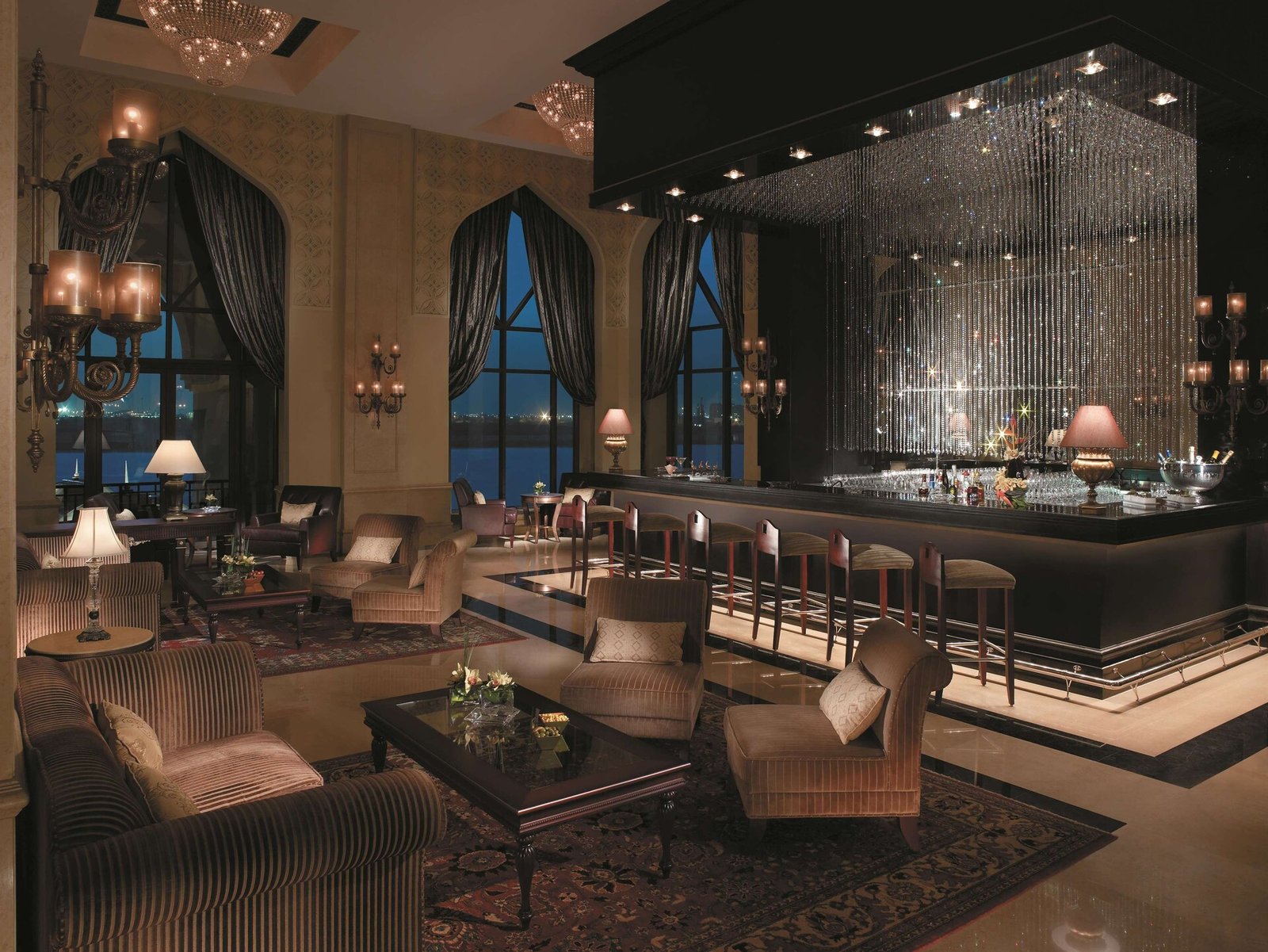 Shangri-La Qaryat Al Beri, Abu Dhabi, eat & drink