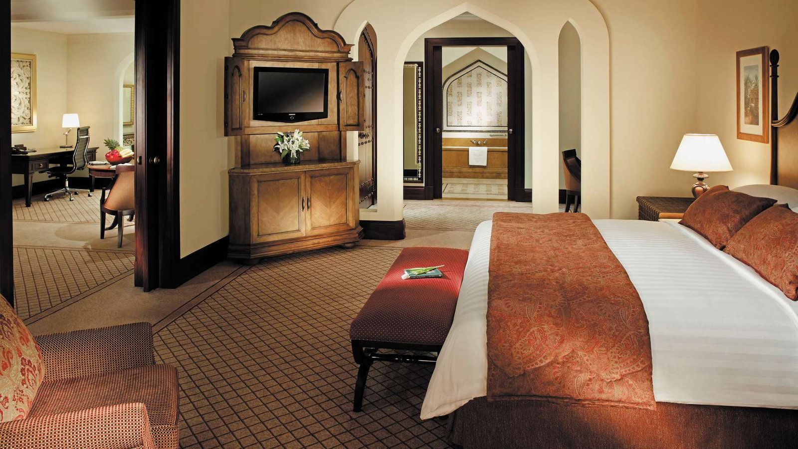 Shangri-La Qaryat Al Beri, Abu Dhabi, rooms