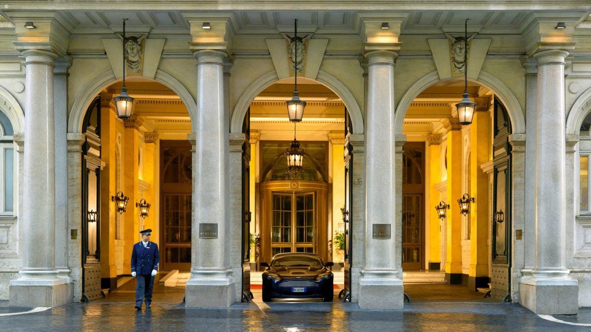 St. Regis Rome — backstory