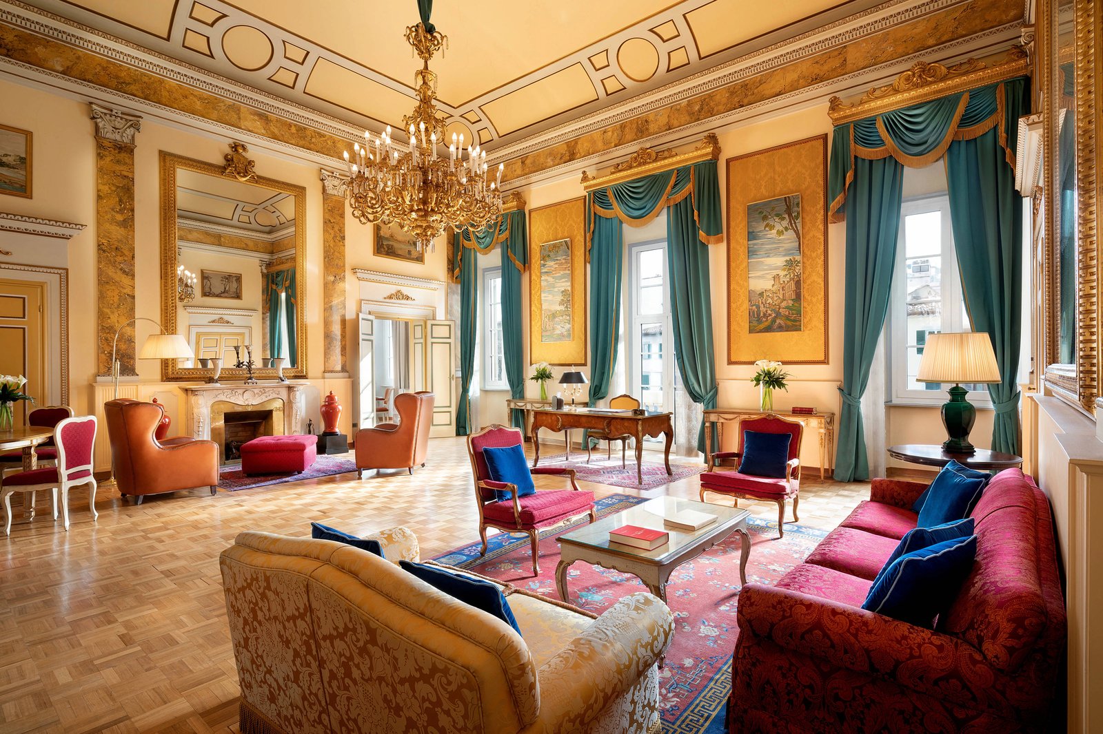 Sina Villa Medici, rooms