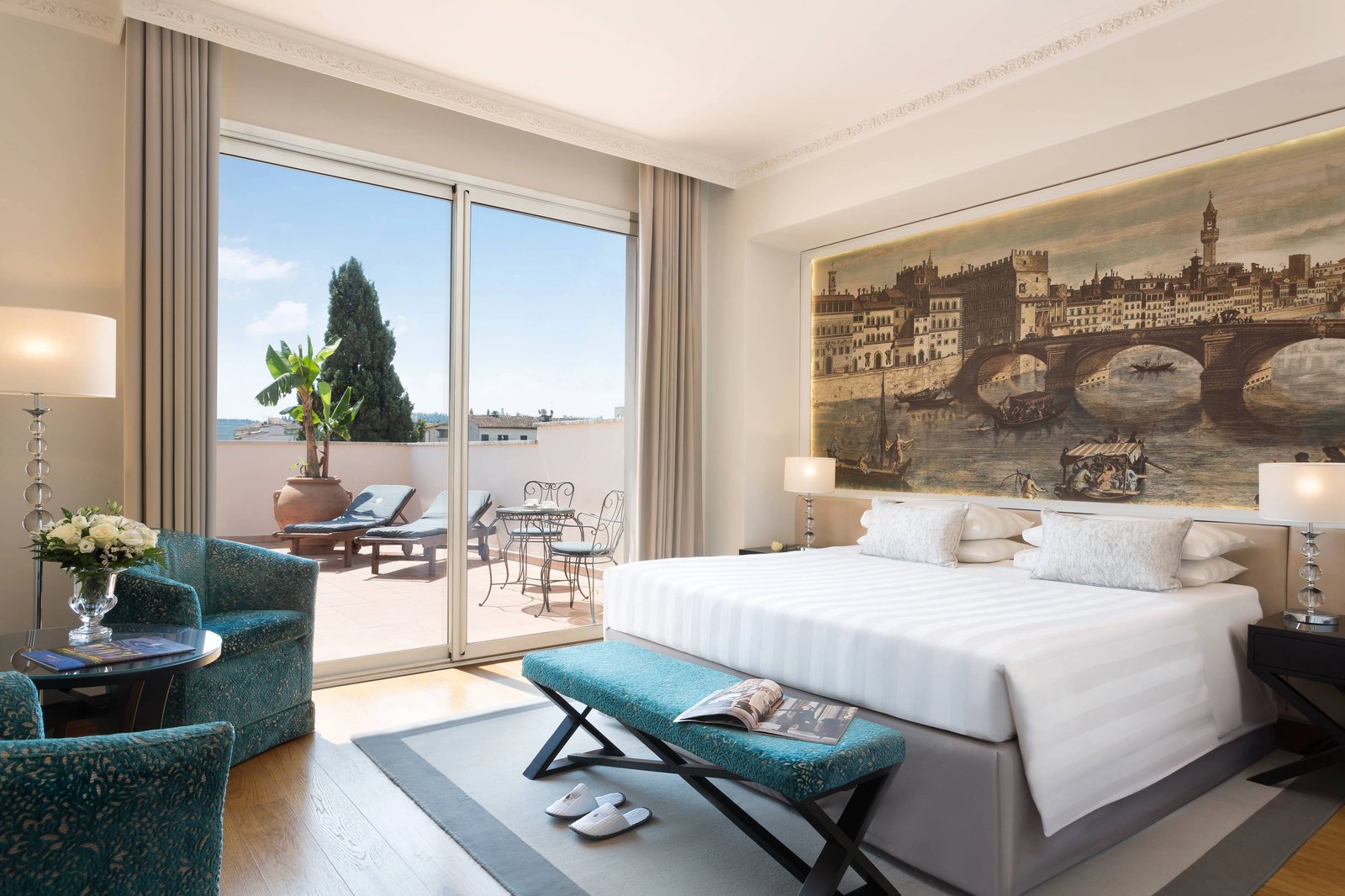 Sina Villa Medici, rooms