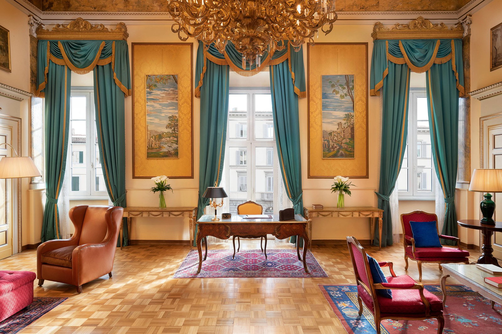 Sina Villa Medici, rooms