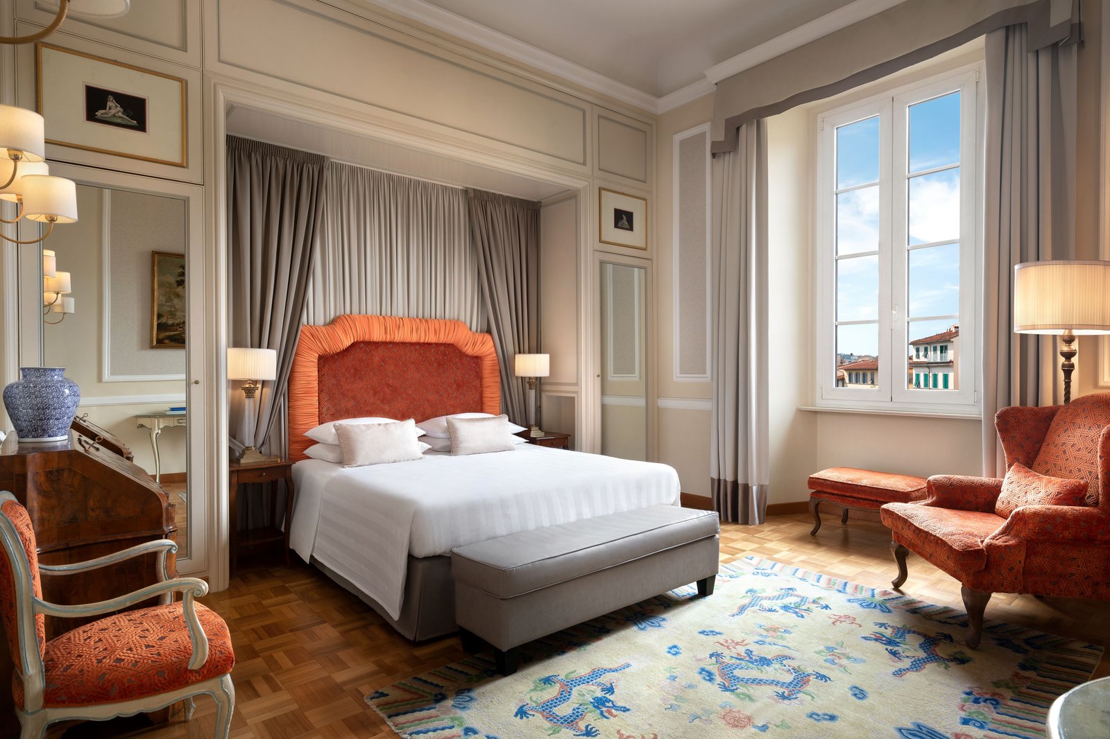 Sina Villa Medici, rooms
