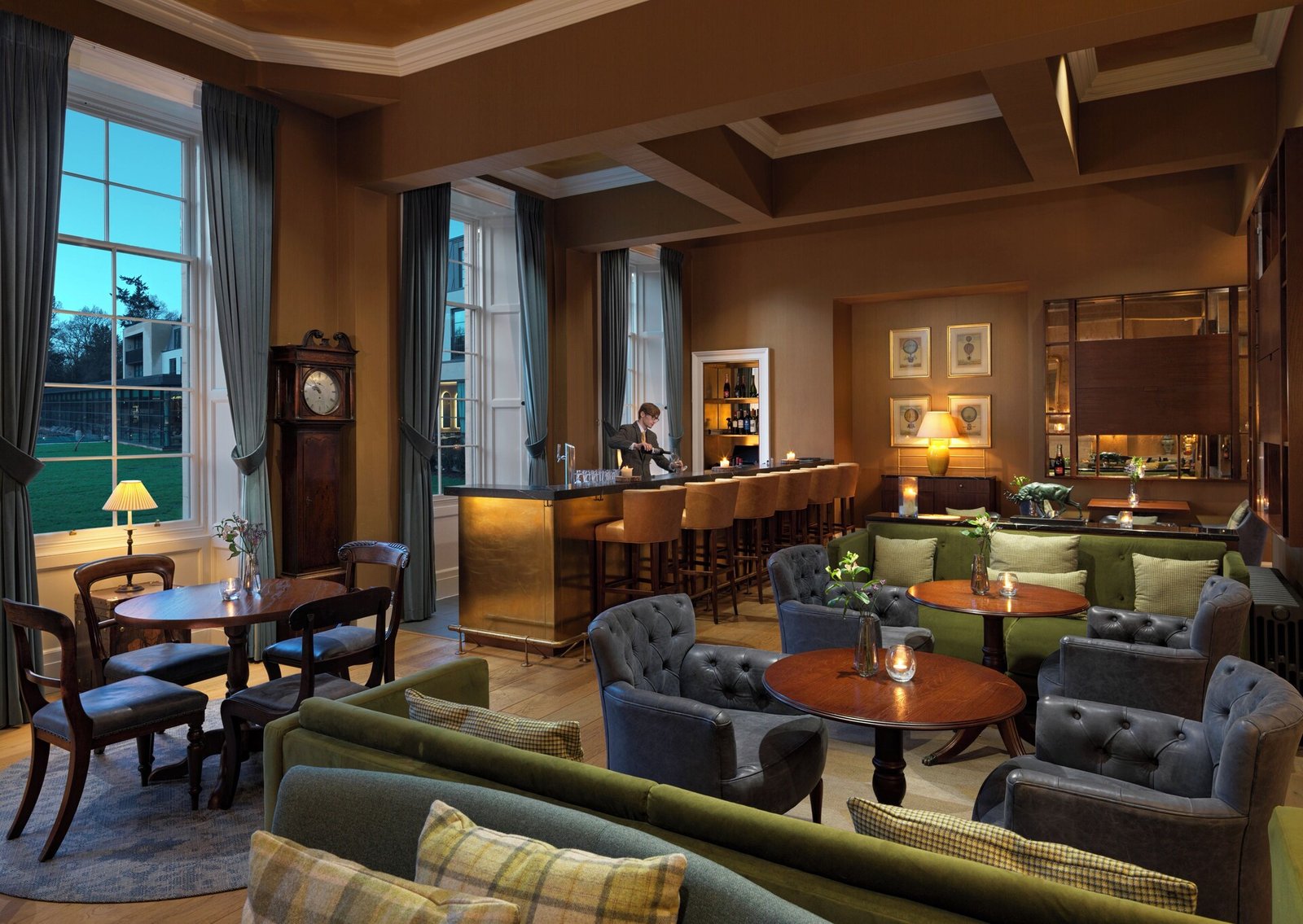 SCHLOSS Roxburghe Golf Resort, a Destination by Hyatt Hotel, bar 1745