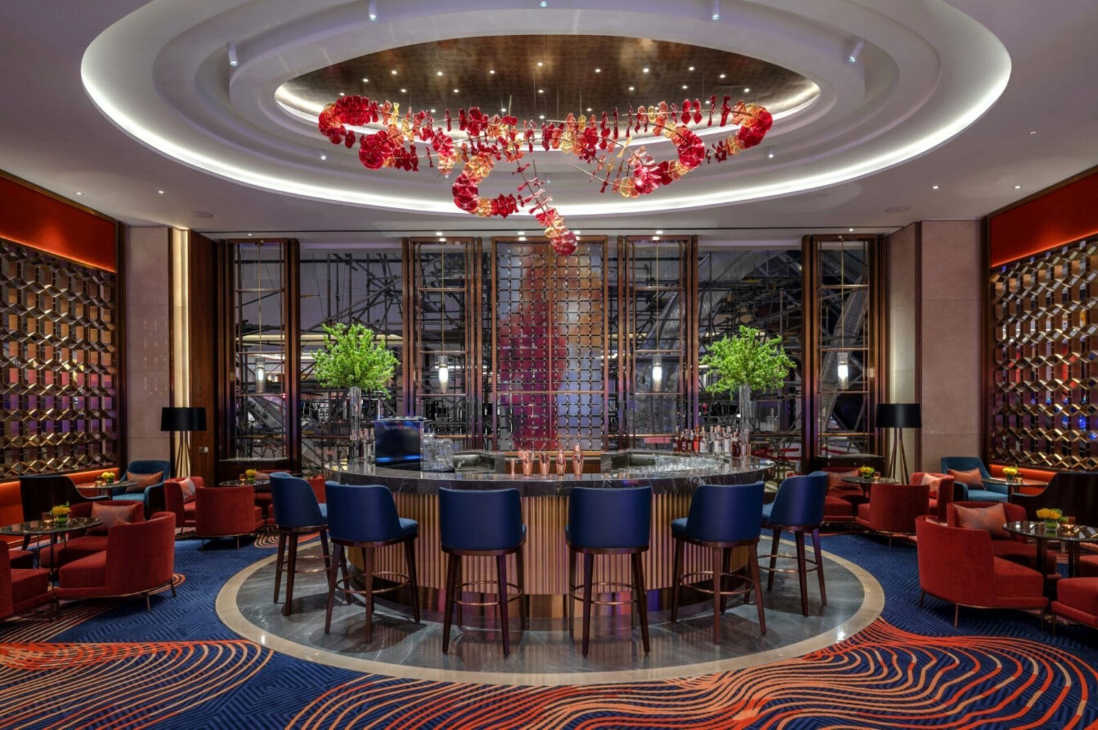 Solaire Resort Quezon City, at the table