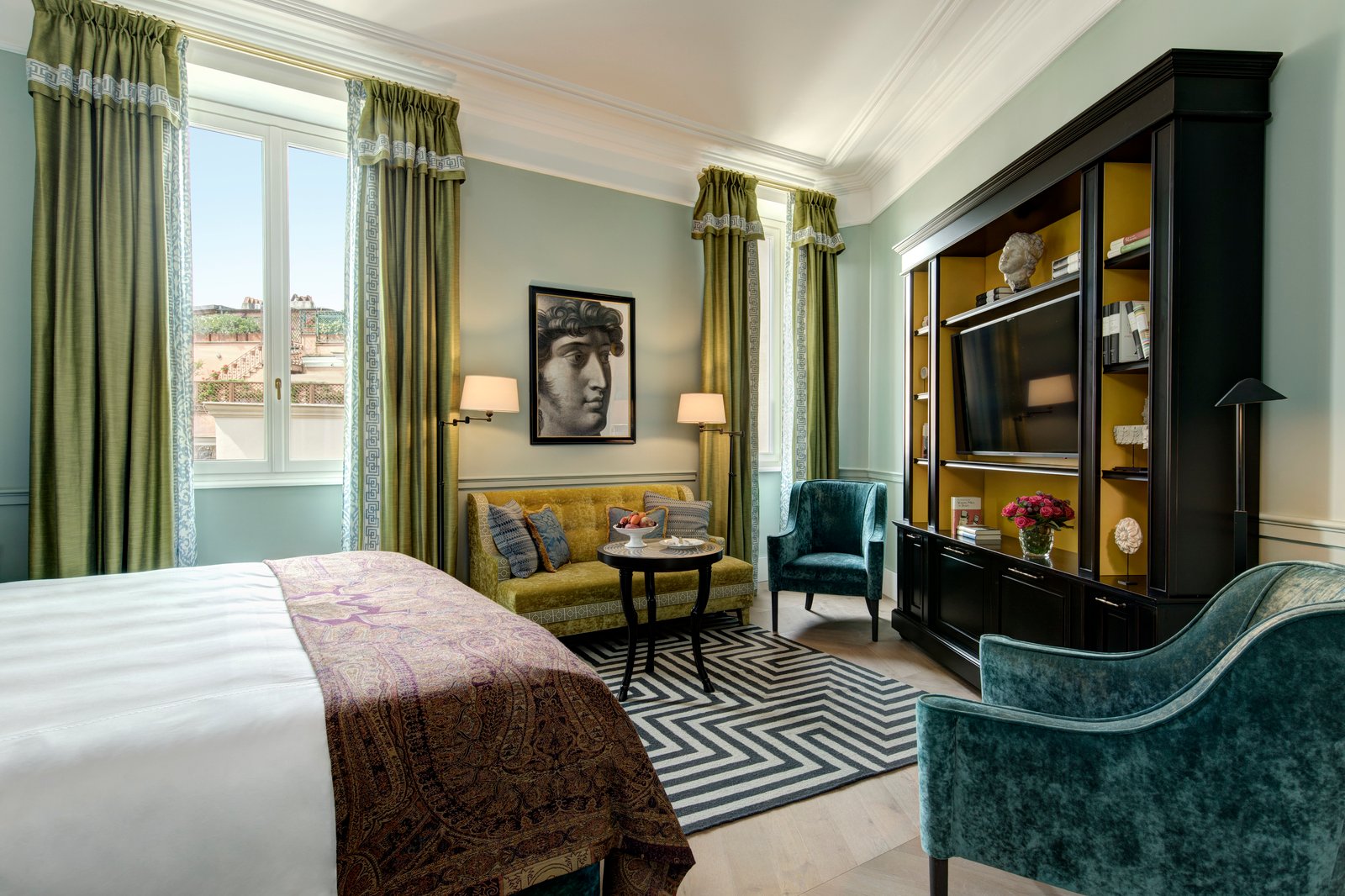Hotel de la Ville — rooms