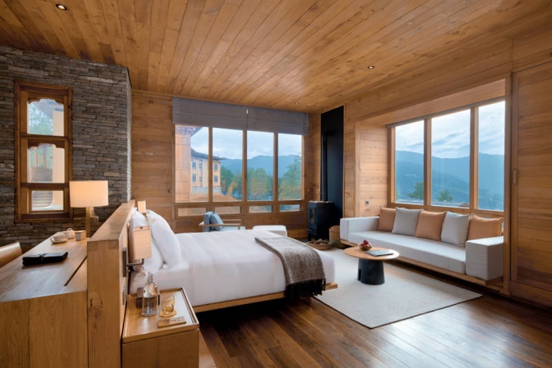 Six Senses Paro, rooms